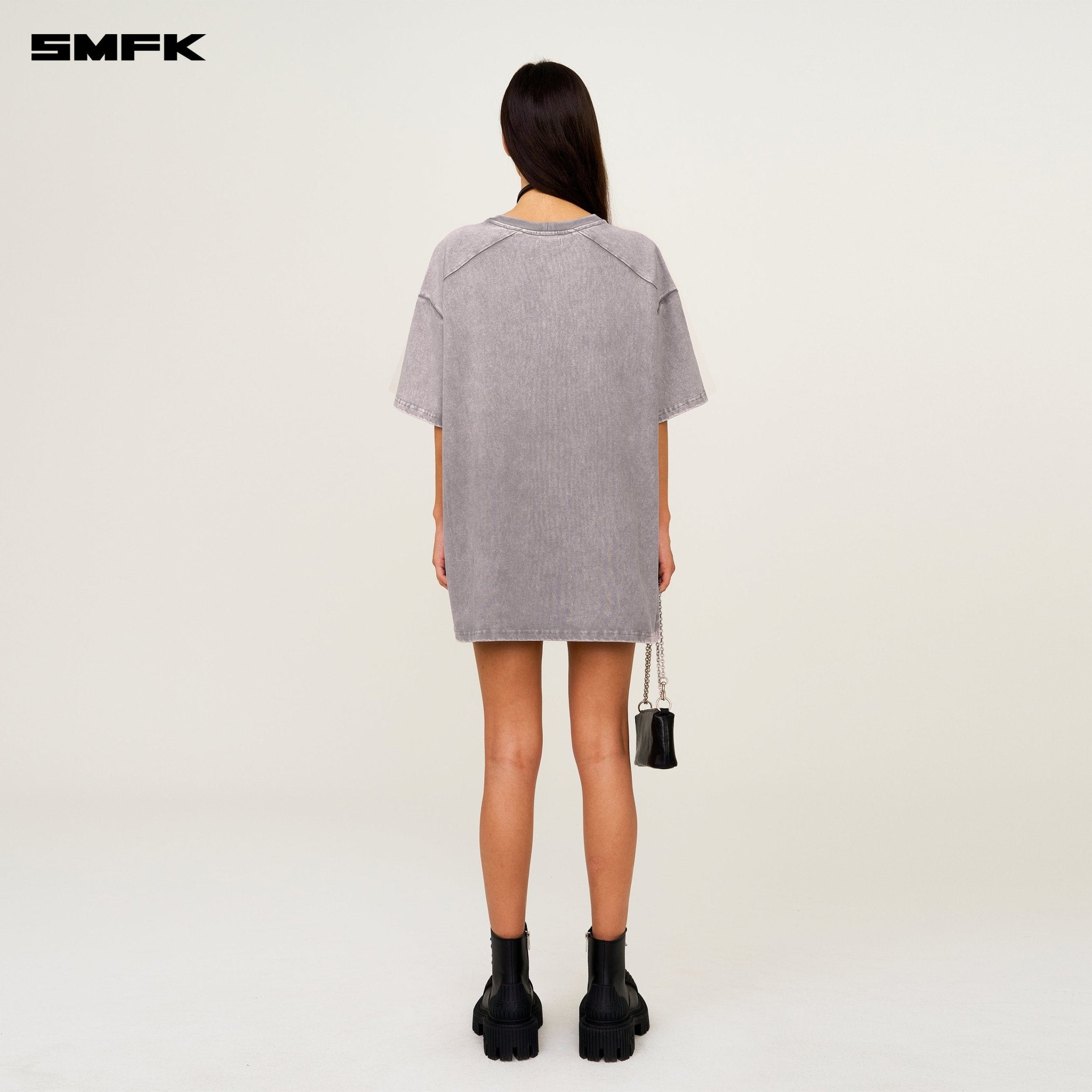 SMFK Compass California Tee In Grey | MADAX