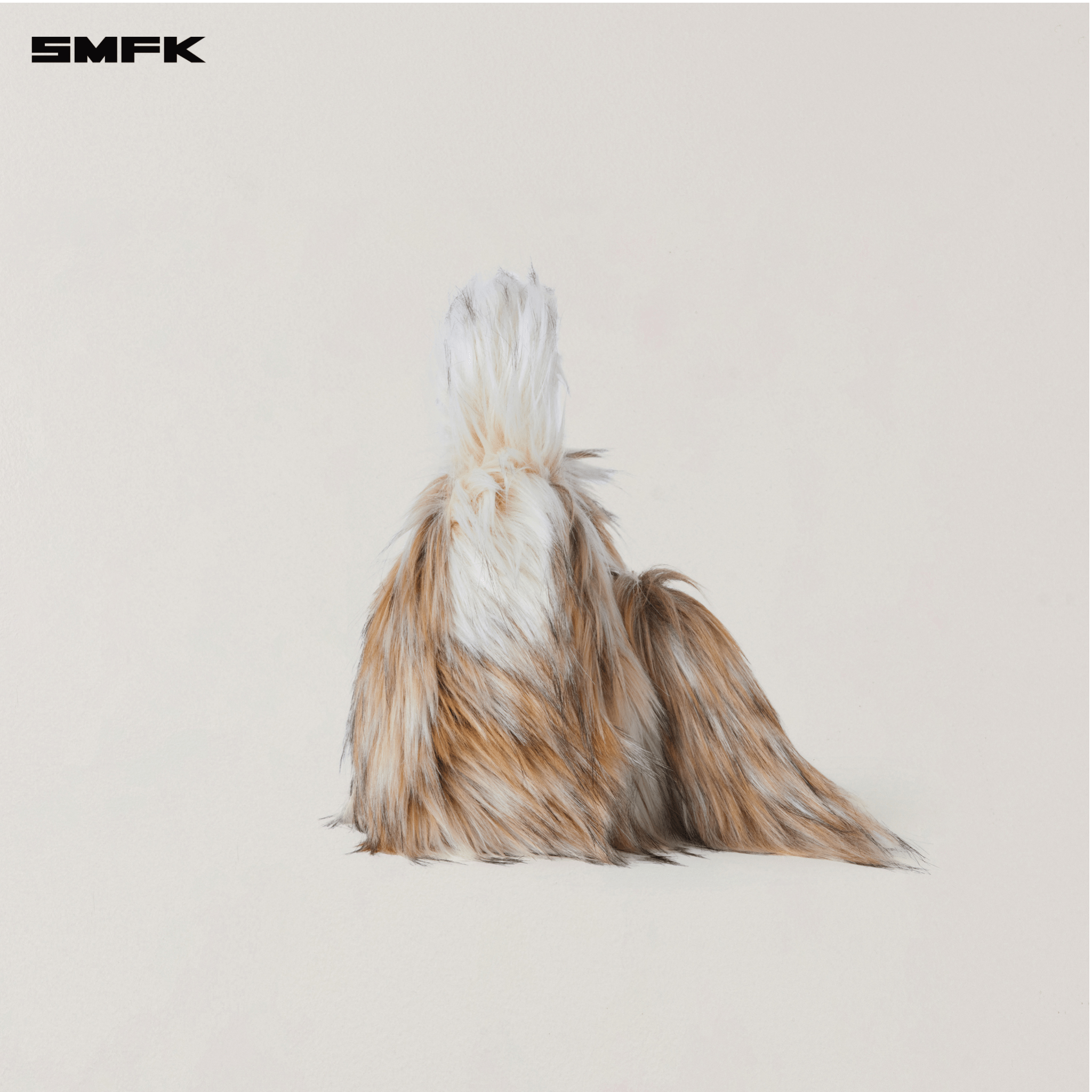 SMFK COMPASS COBBLE FURRY BAG/SMALL ARCTIC WOLF WHITE | MADAX