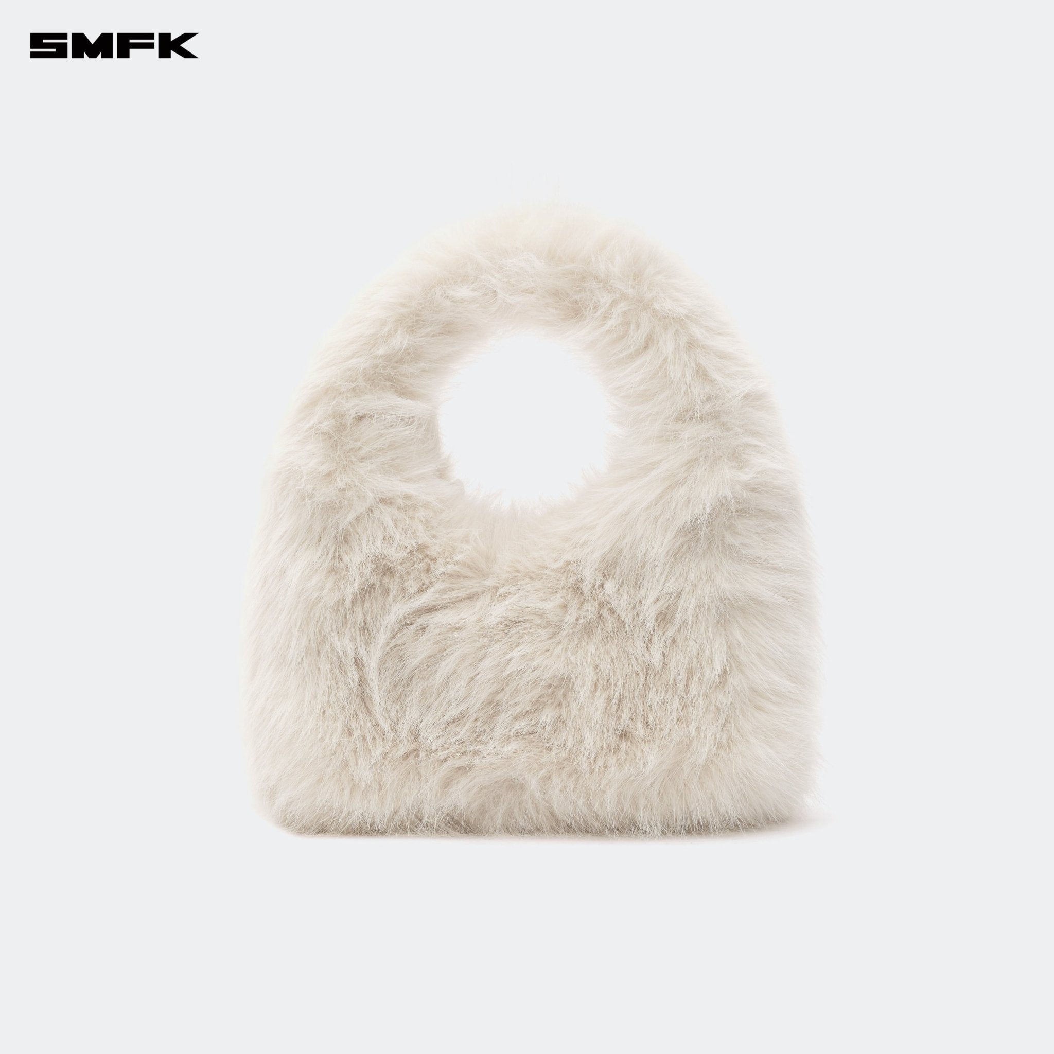 SMFK Compass Cobble Small Bag In Cream | MADAX