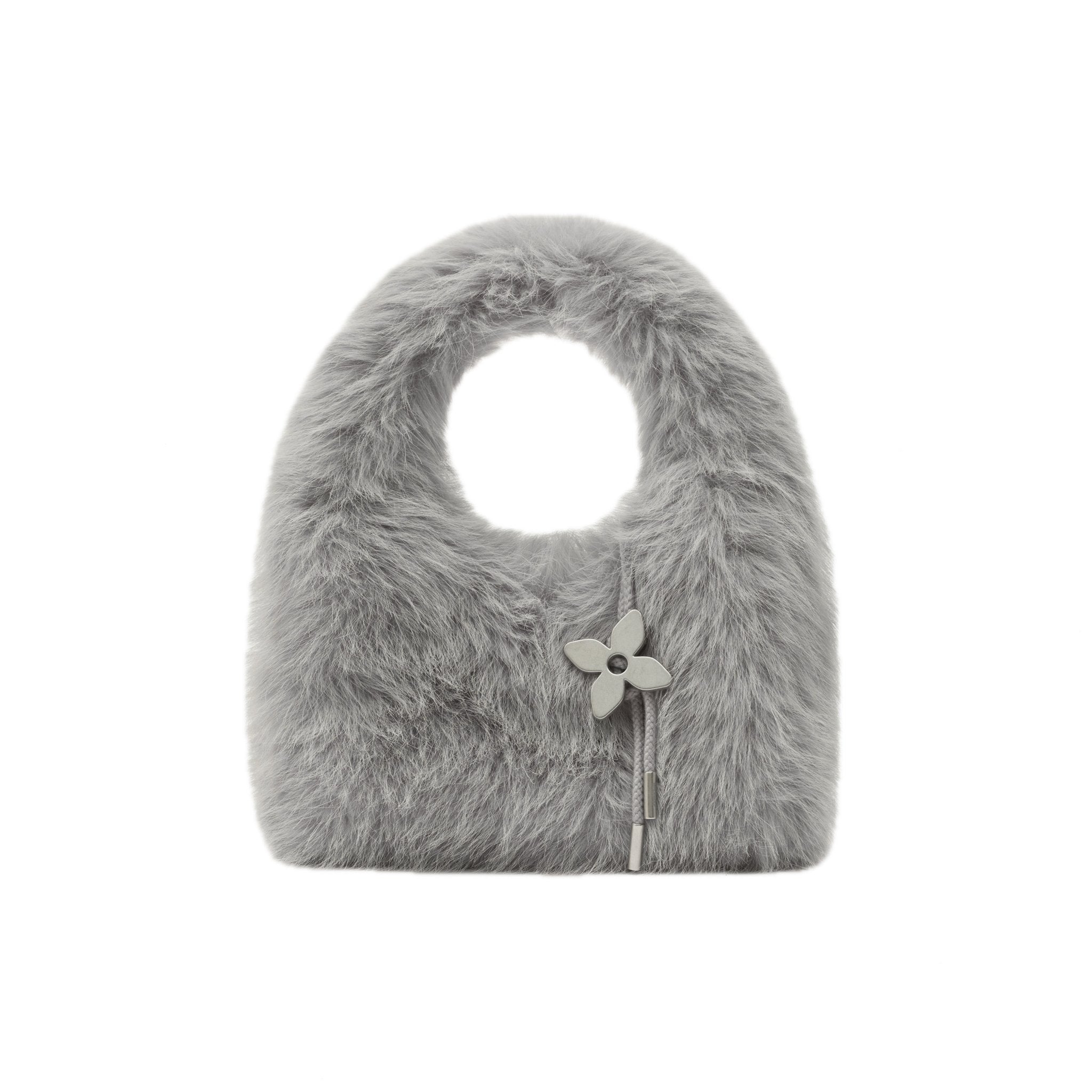 SMFK Compass Cobble Small Bag In Gray | MADAX