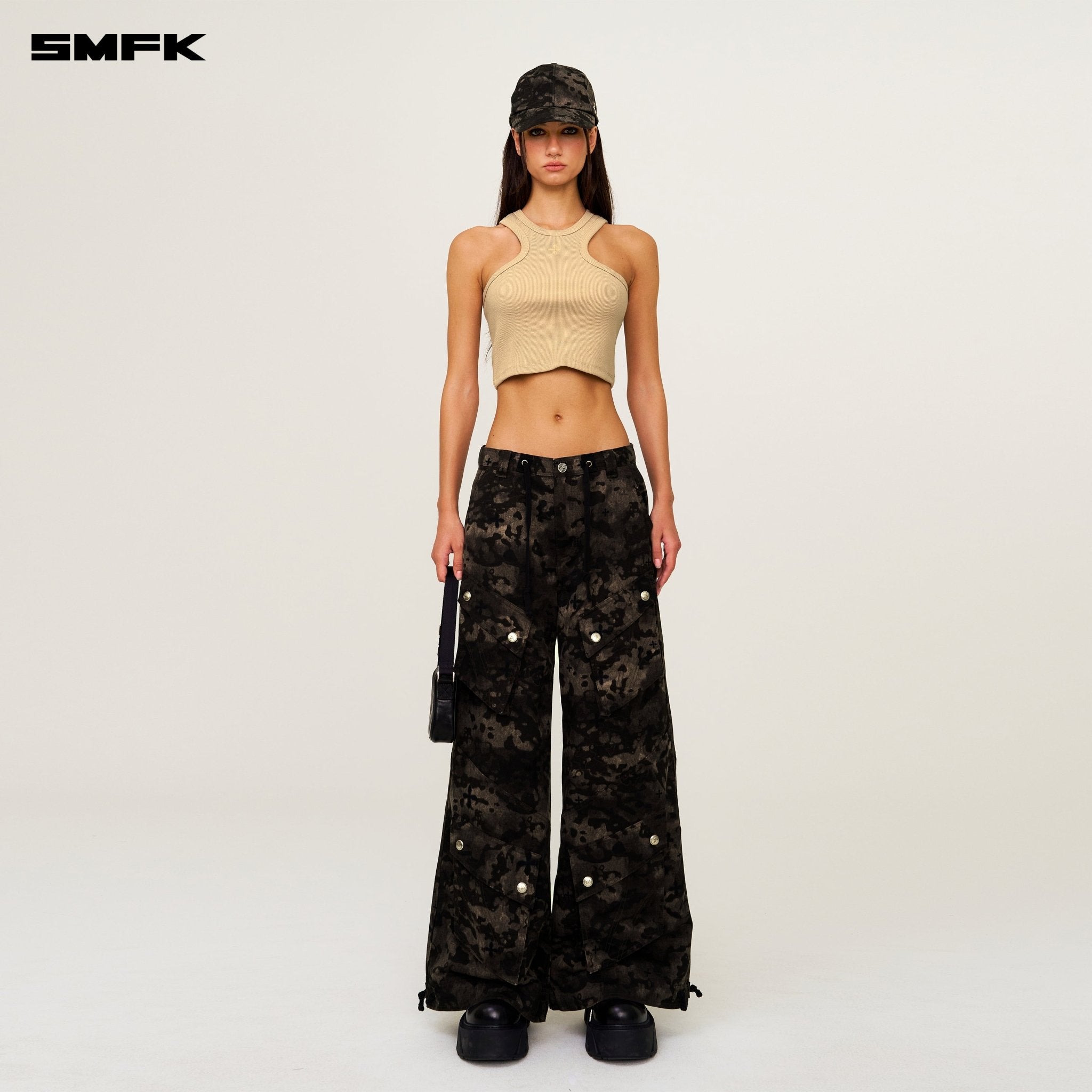 SMFK Compass Cross Classic Training Vest In Nude | MADAX