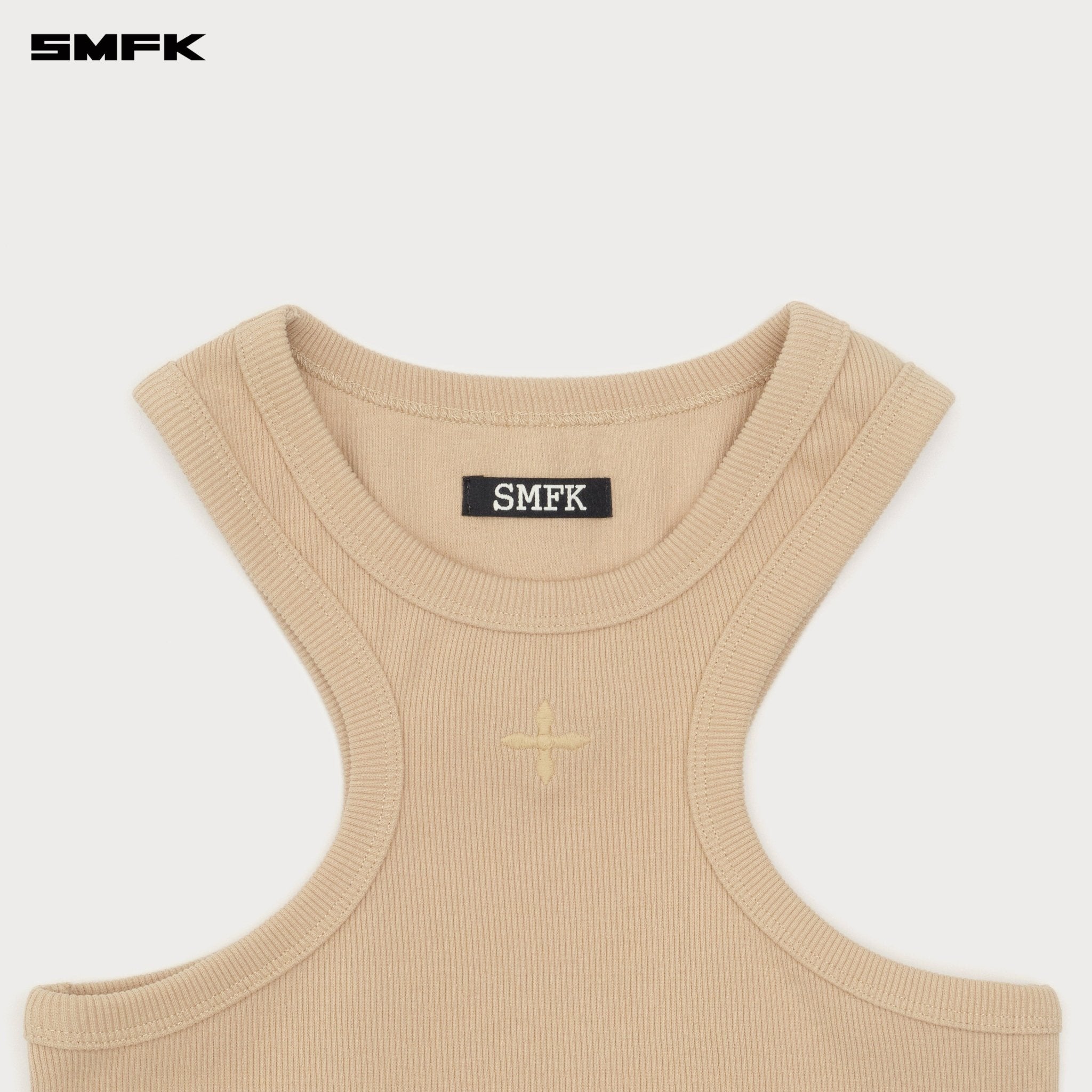 SMFK Compass Cross Classic Training Vest In Nude | MADAX