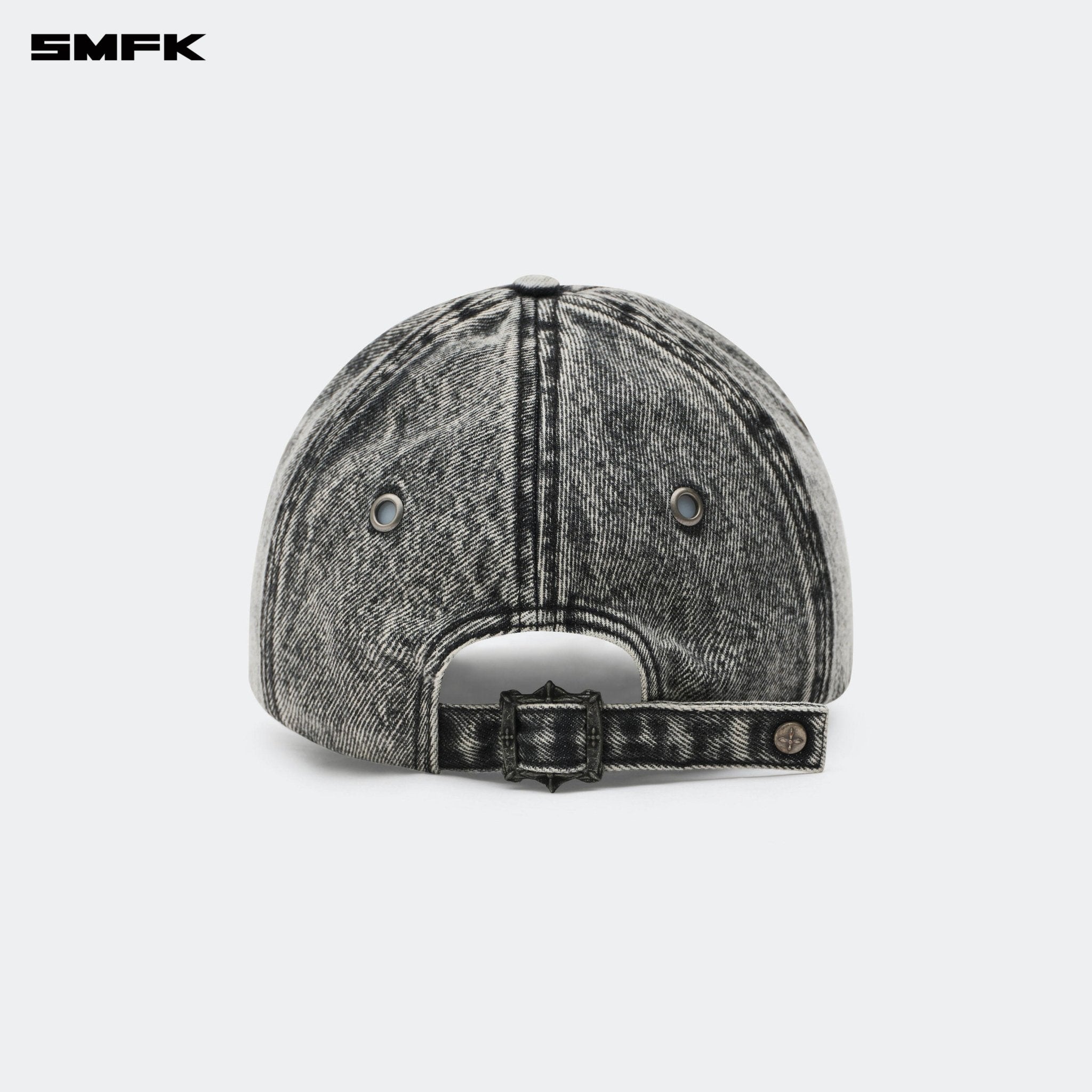 SMFK Compass Cross Denim Snowflake Cap | MADAX