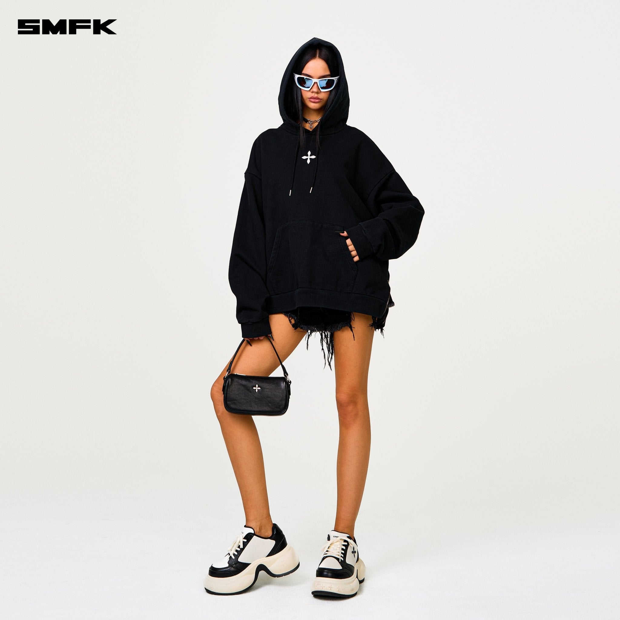 SMFK Compass Cross Eternal 1st Generation Hoodie In Black | MADAX