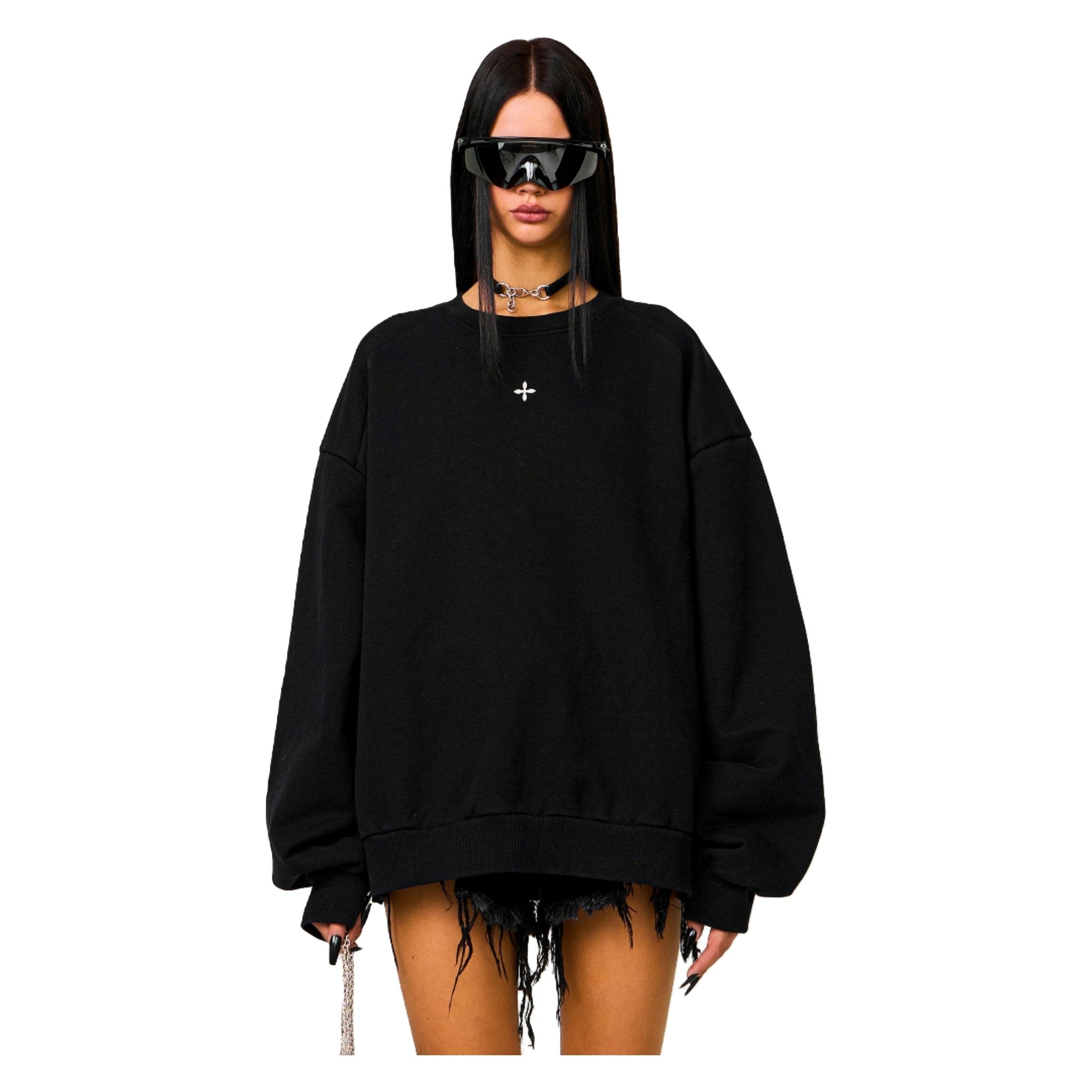SMFK Compass Cross External 1st Generation Sweatshirt In Black | MADAX