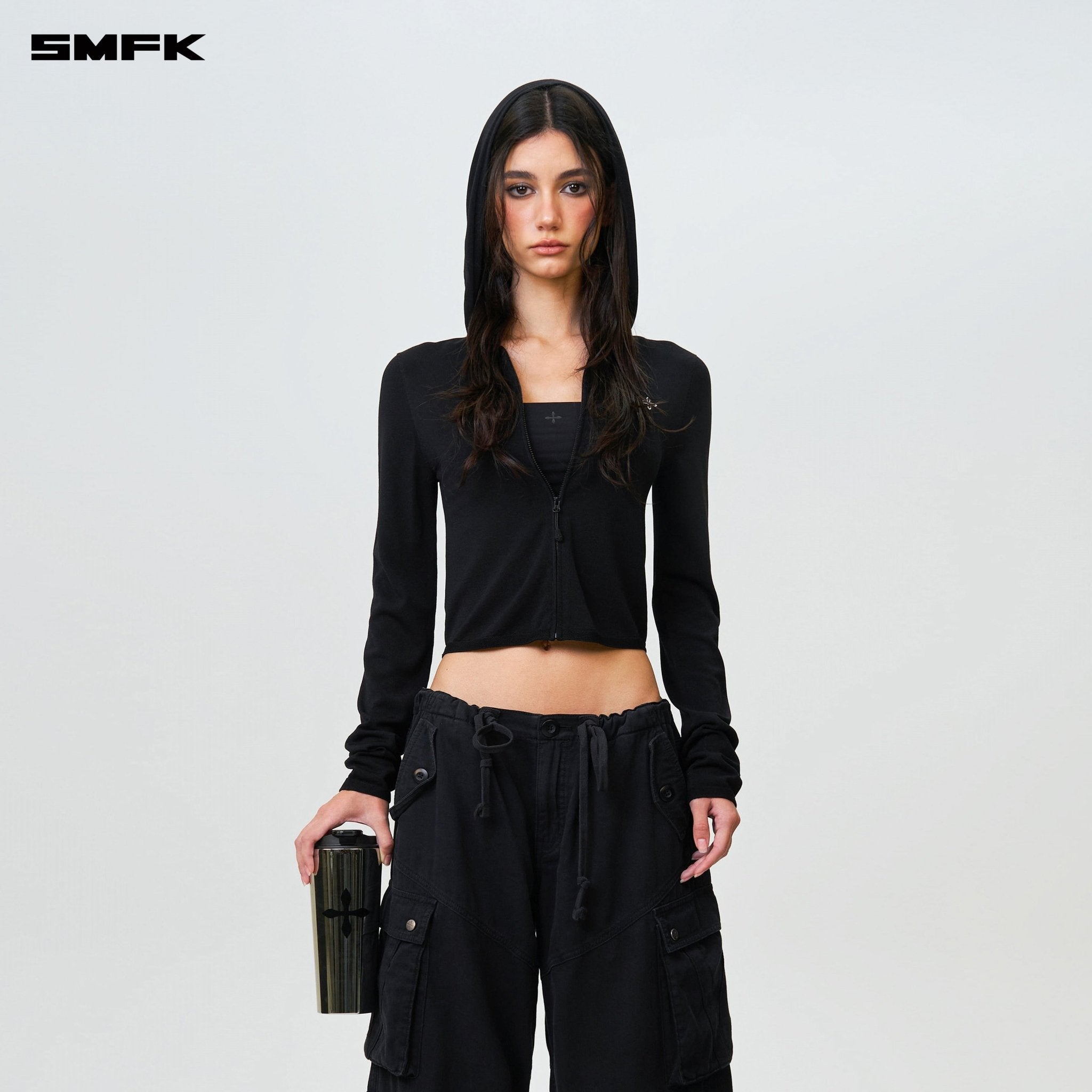 SMFK Compass Cyber Tarpan Retro Paratrooper Pants Black | MADAX