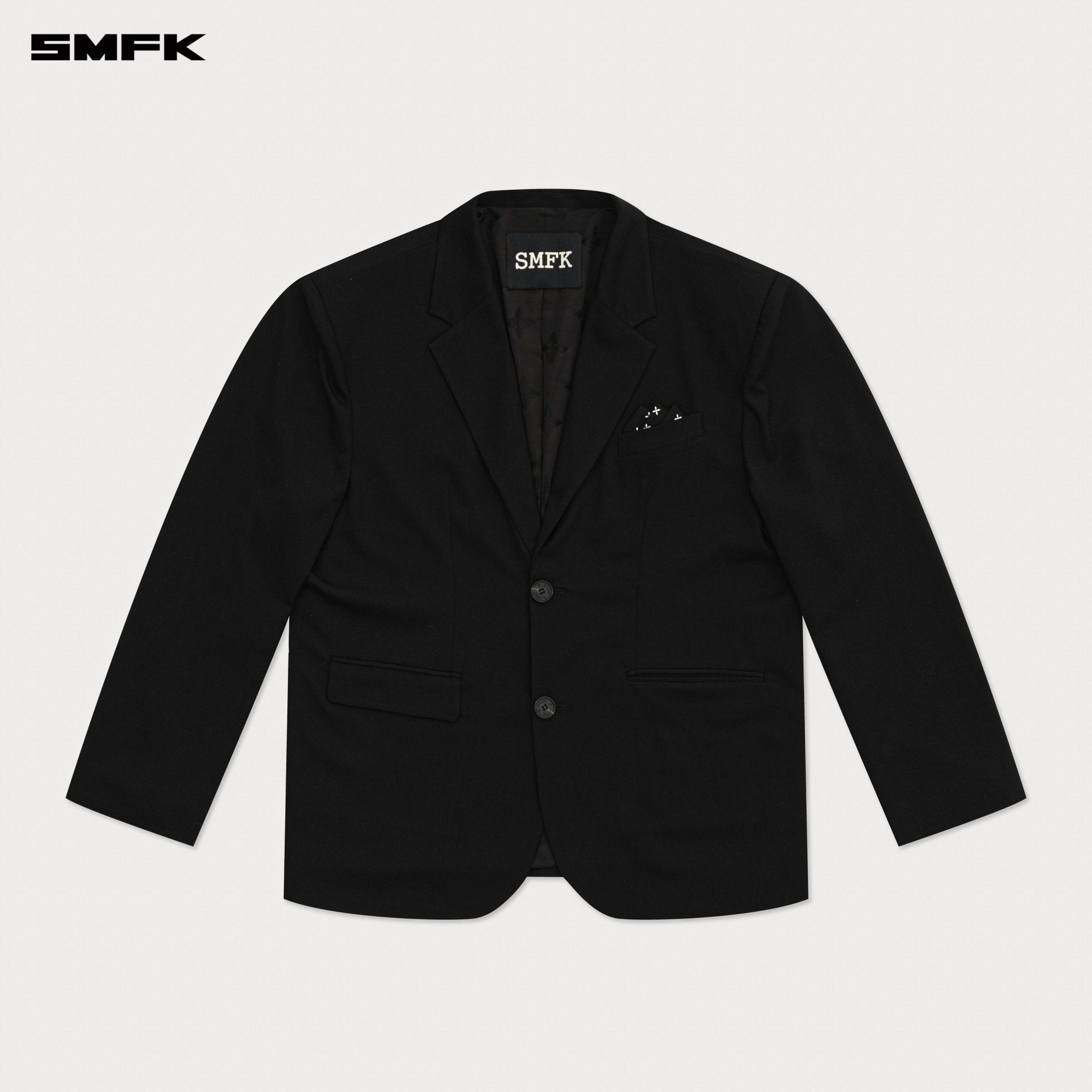 SMFK Compass Designer Midnight Suit In Black | MADAX