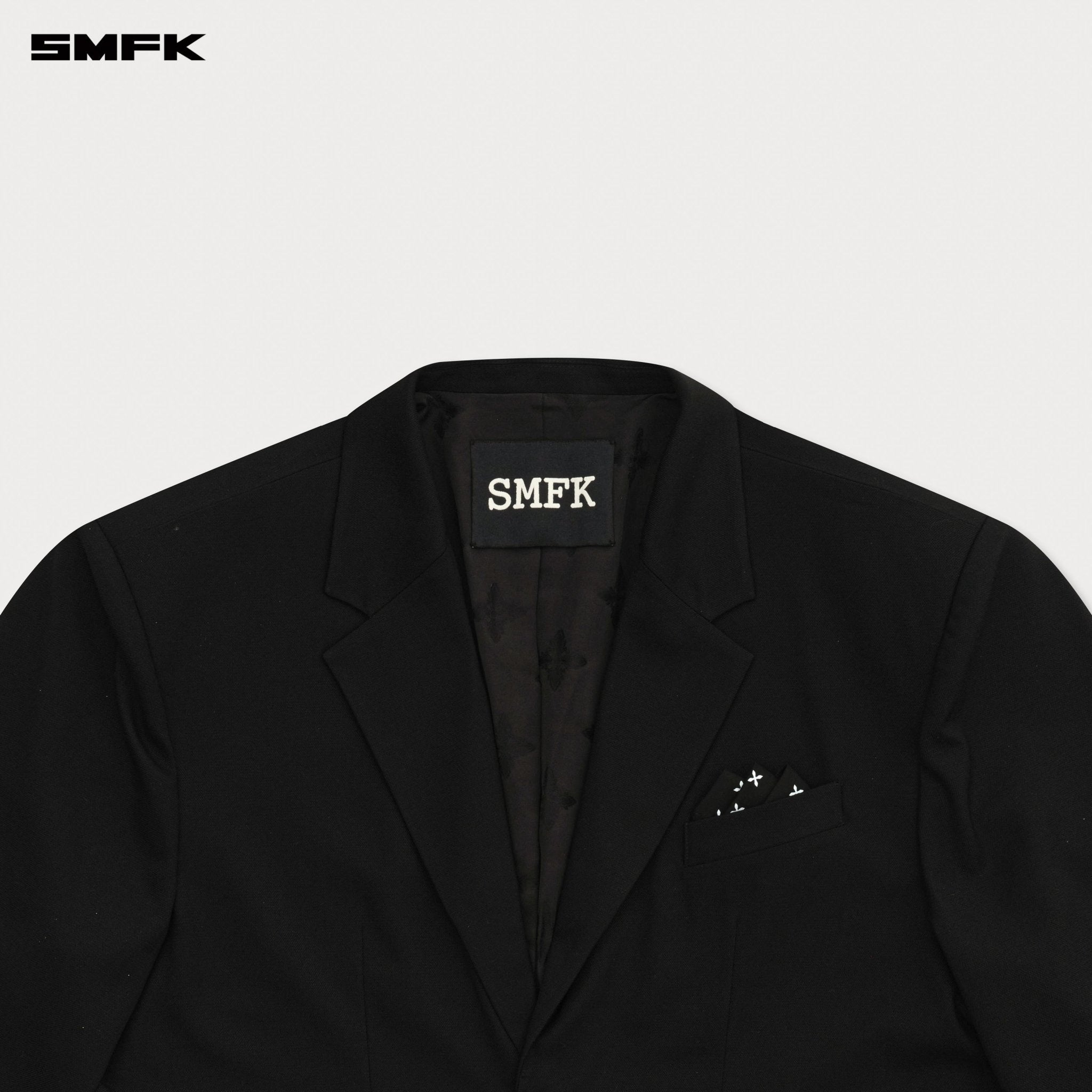 SMFK Compass Designer Midnight Suit In Black | MADAX
