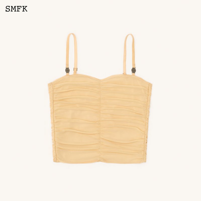 SMFK Compass Garden Saro Vest Top Nude | MADA IN CHINA