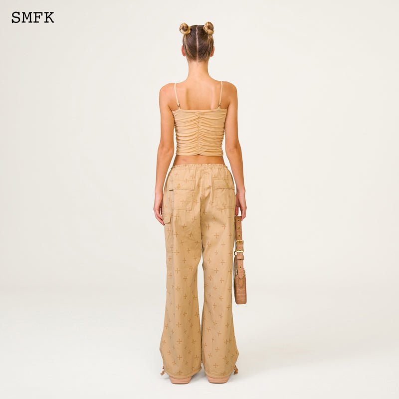 SMFK Compass Garden Saro Vest Top Nude | MADA IN CHINA