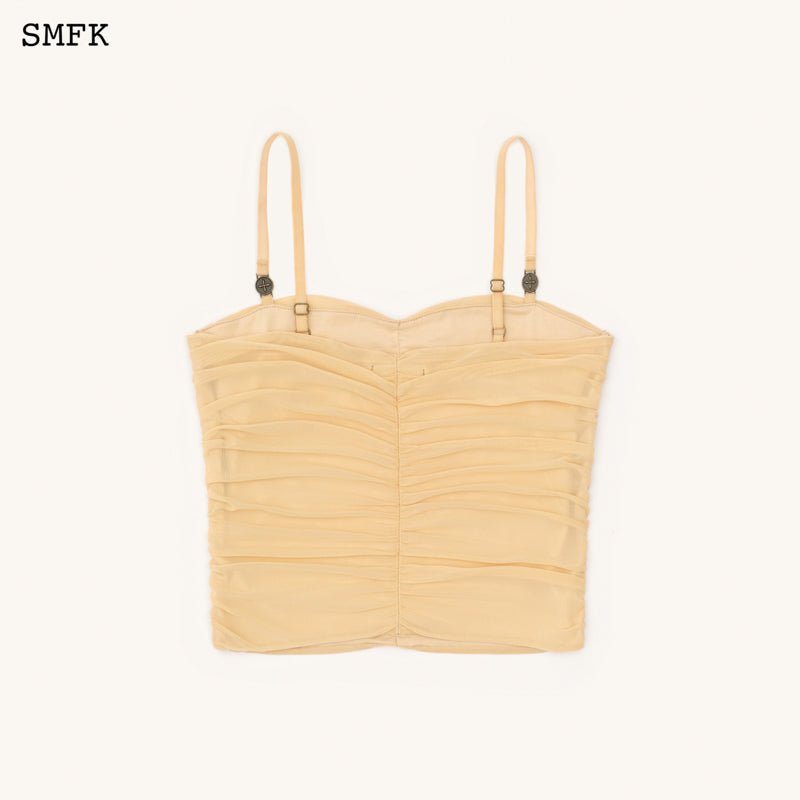 SMFK Compass Garden Saro Vest Top Nude | MADA IN CHINA