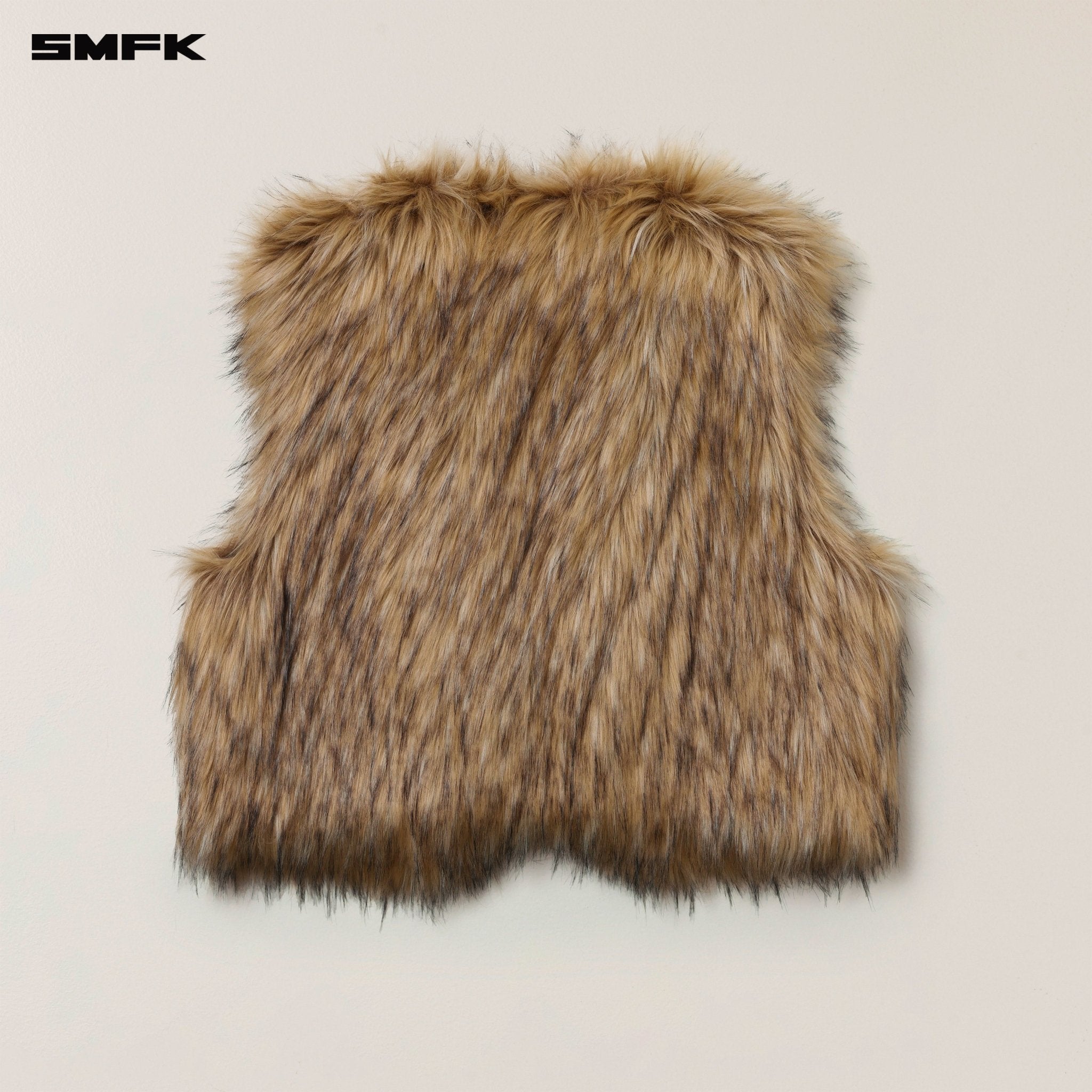 SMFK Compass Grassland Woolly Huge Tank In Wolf Brown | MADAX