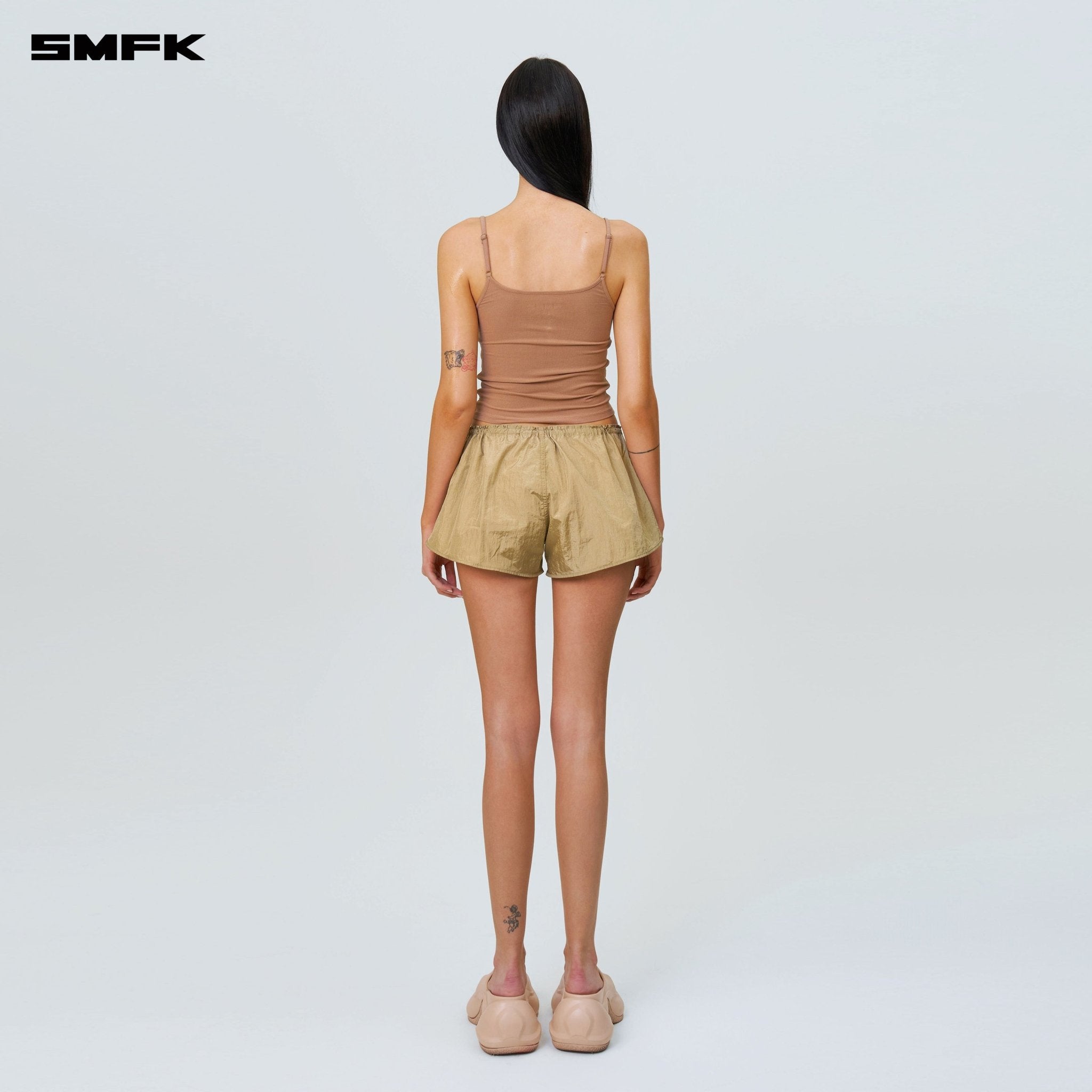 SMFK Compass Hug Extra - Long Sports Strap Top Nude | MADAX