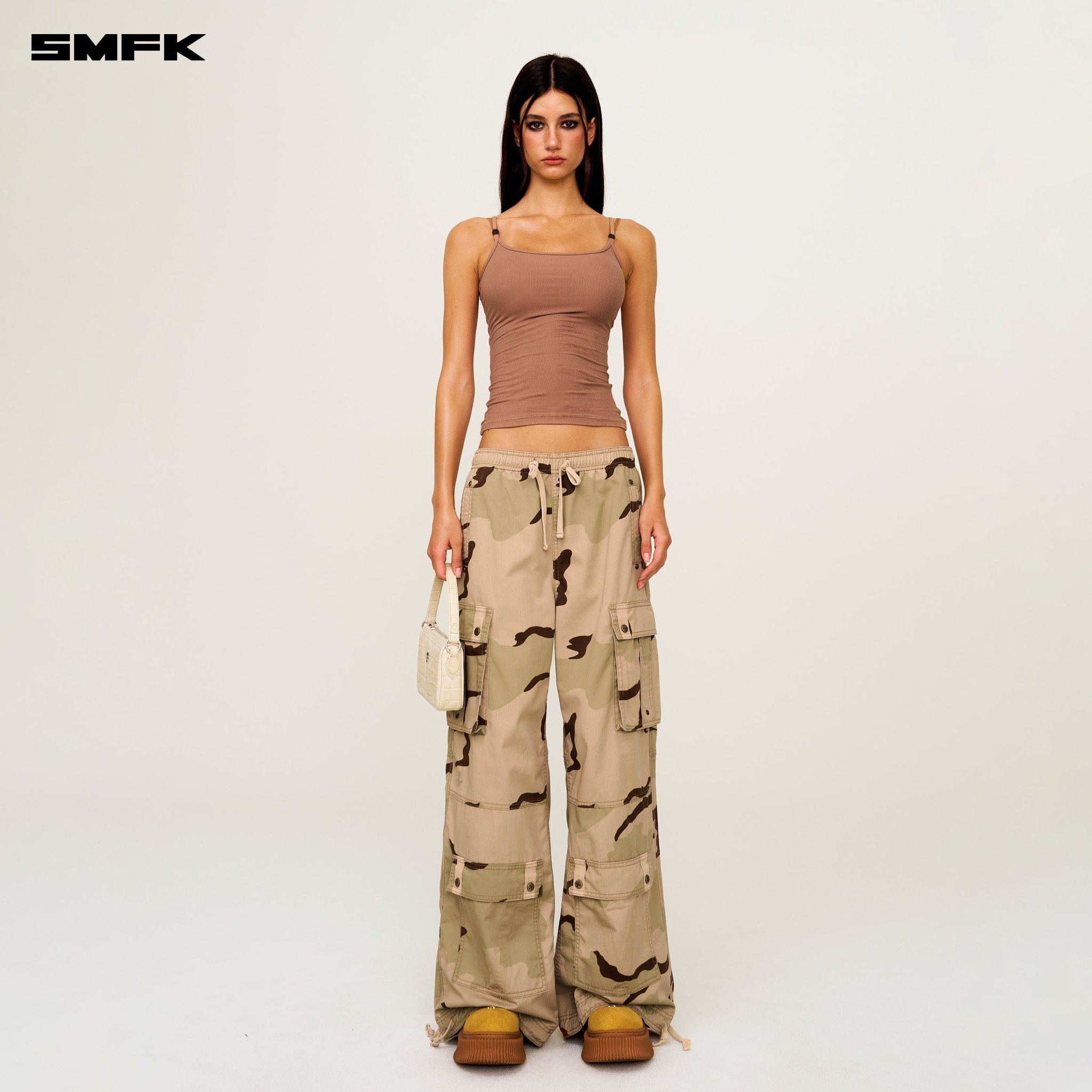 SMFK Compass Hug Fit Sports Sling In Nude | MADAX