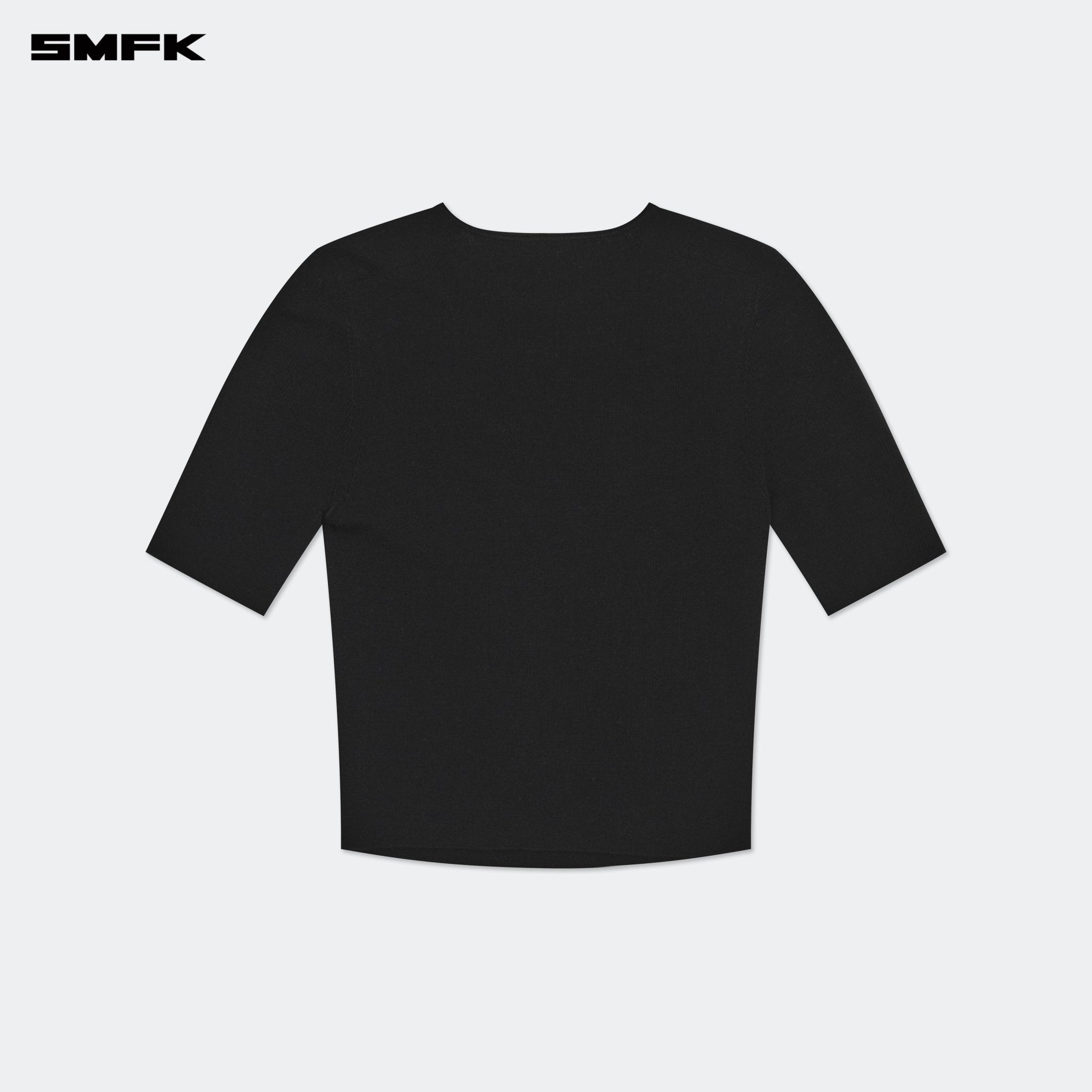 SMFK Compass Hug Seamless Wool Knit Tee | MADAX