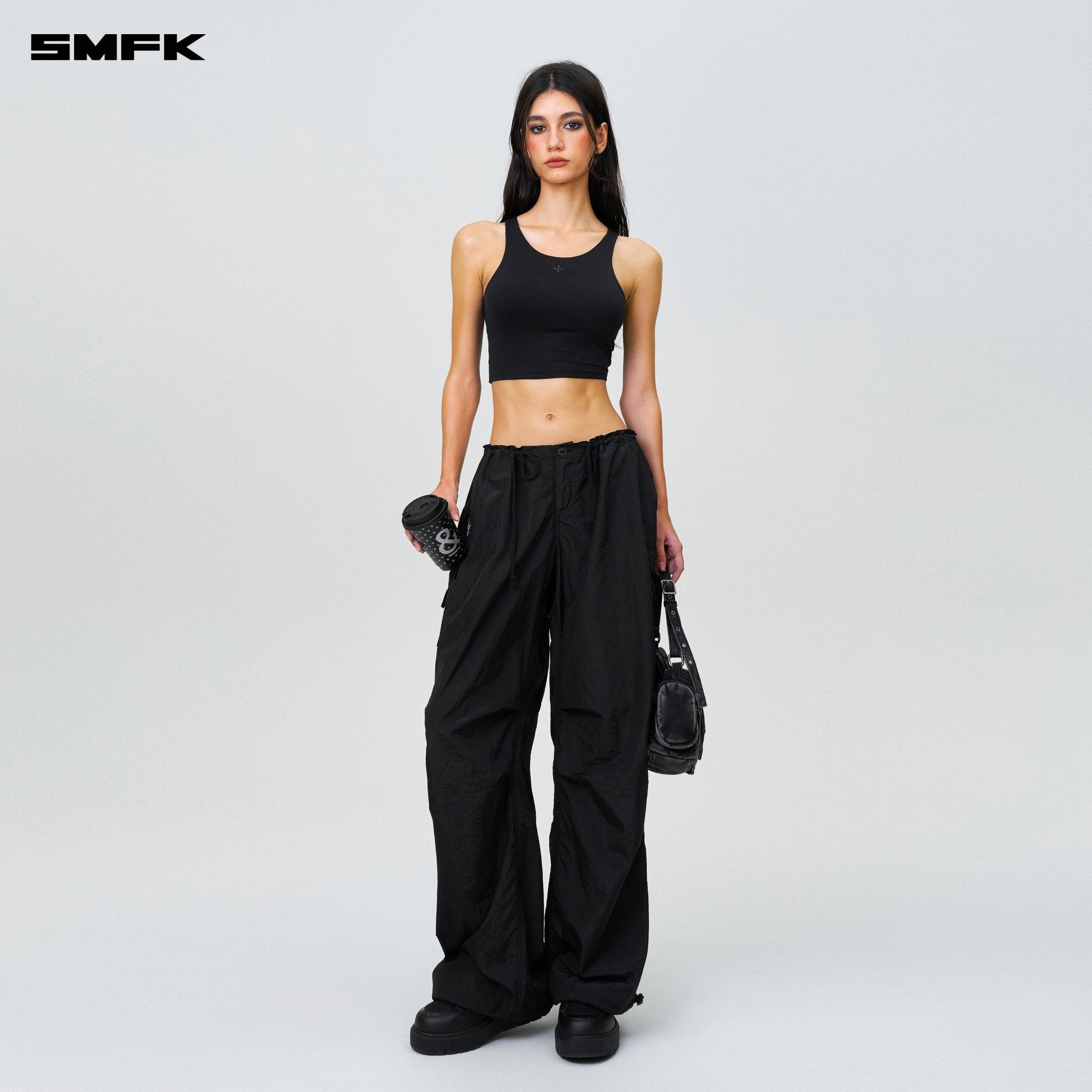 SMFK Compass Hug Skin Comprehensive Vest Black | MADAX