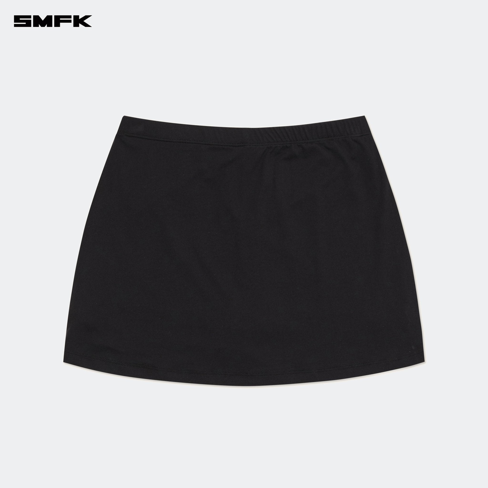 SMFK Compass Hug Skin Mini Skirt Black | MADAX