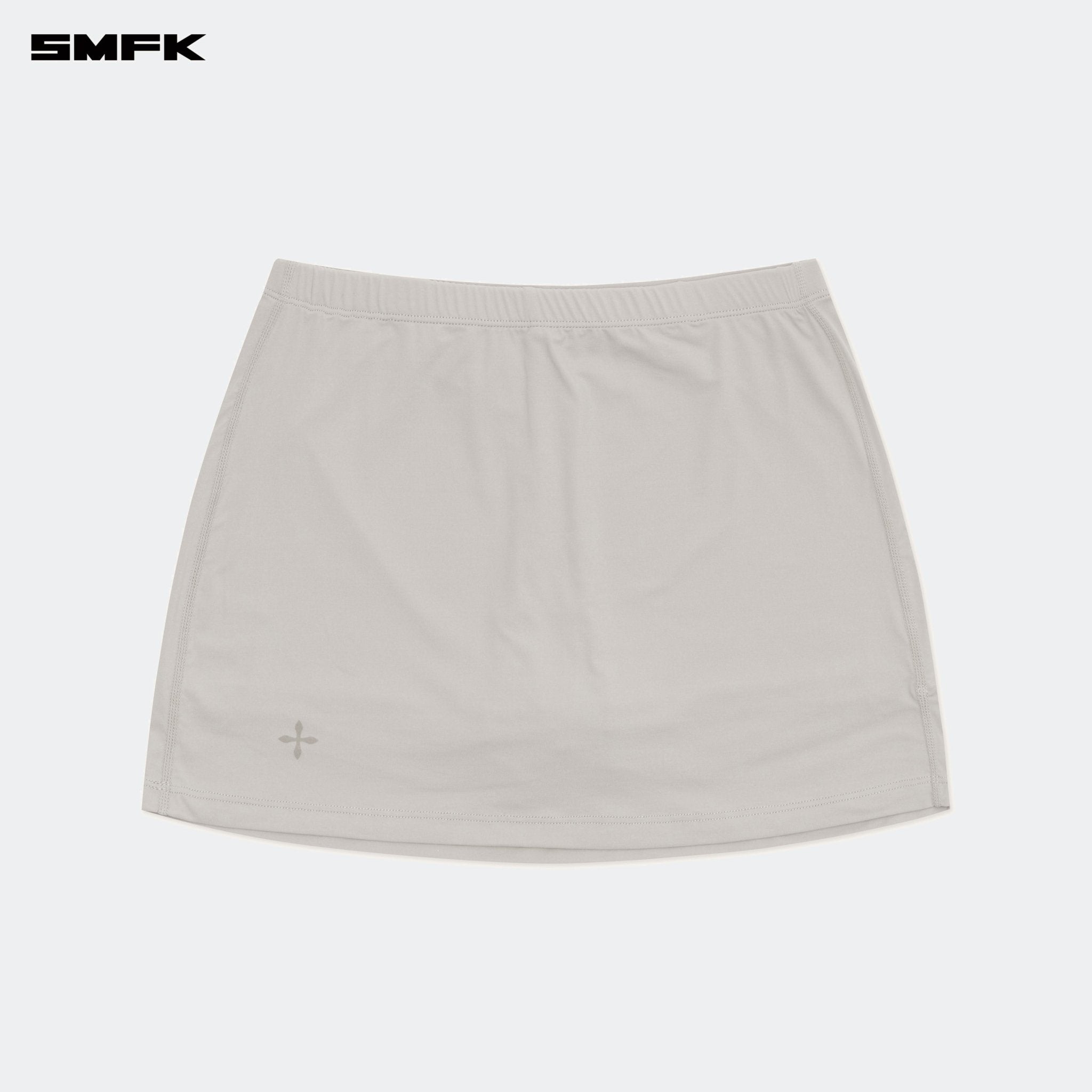 SMFK Compass Hug Skin Mini Skirt Dust Gray | MADAX