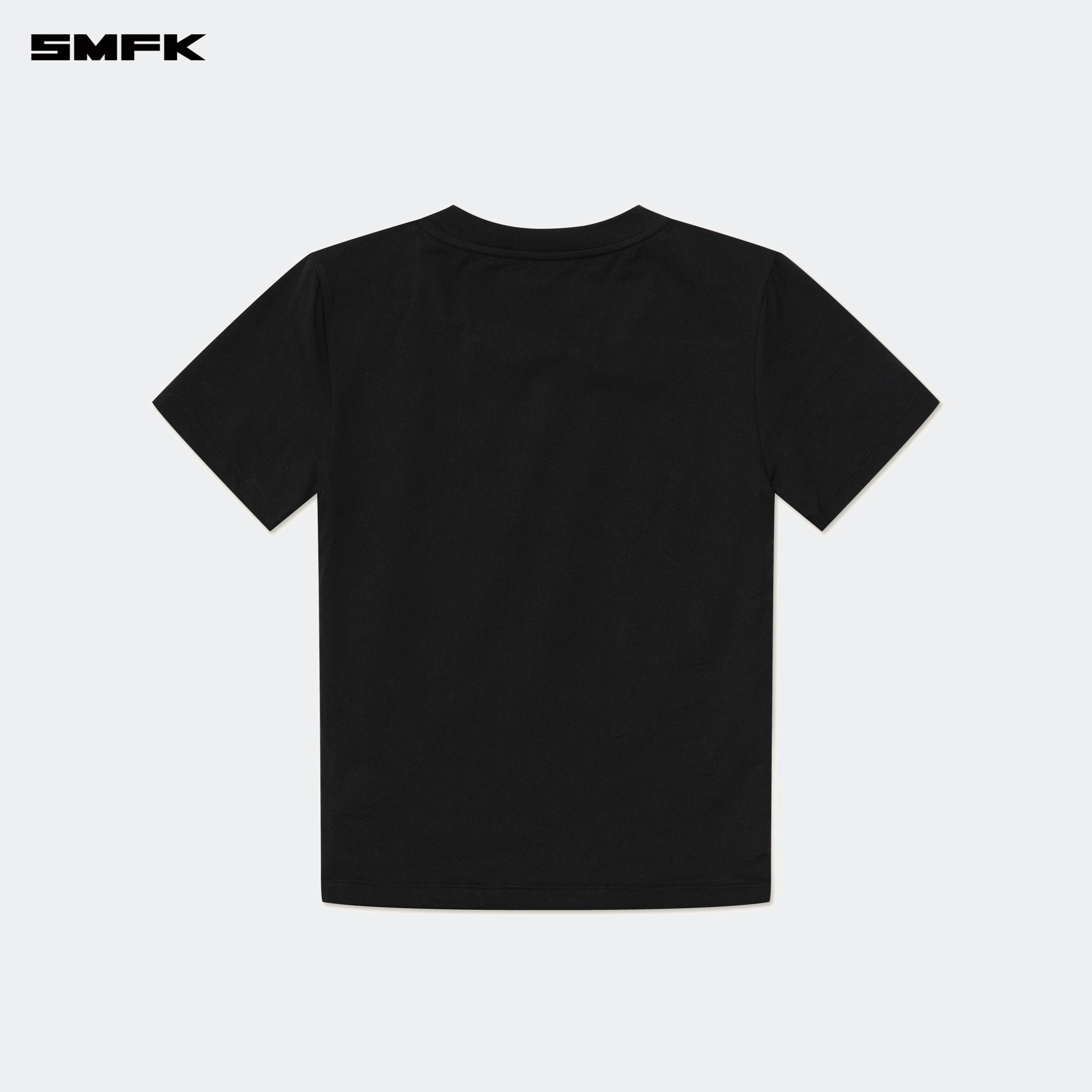 SMFK Compass Hug Skin - Tight Fitting Tee Black | MADAX