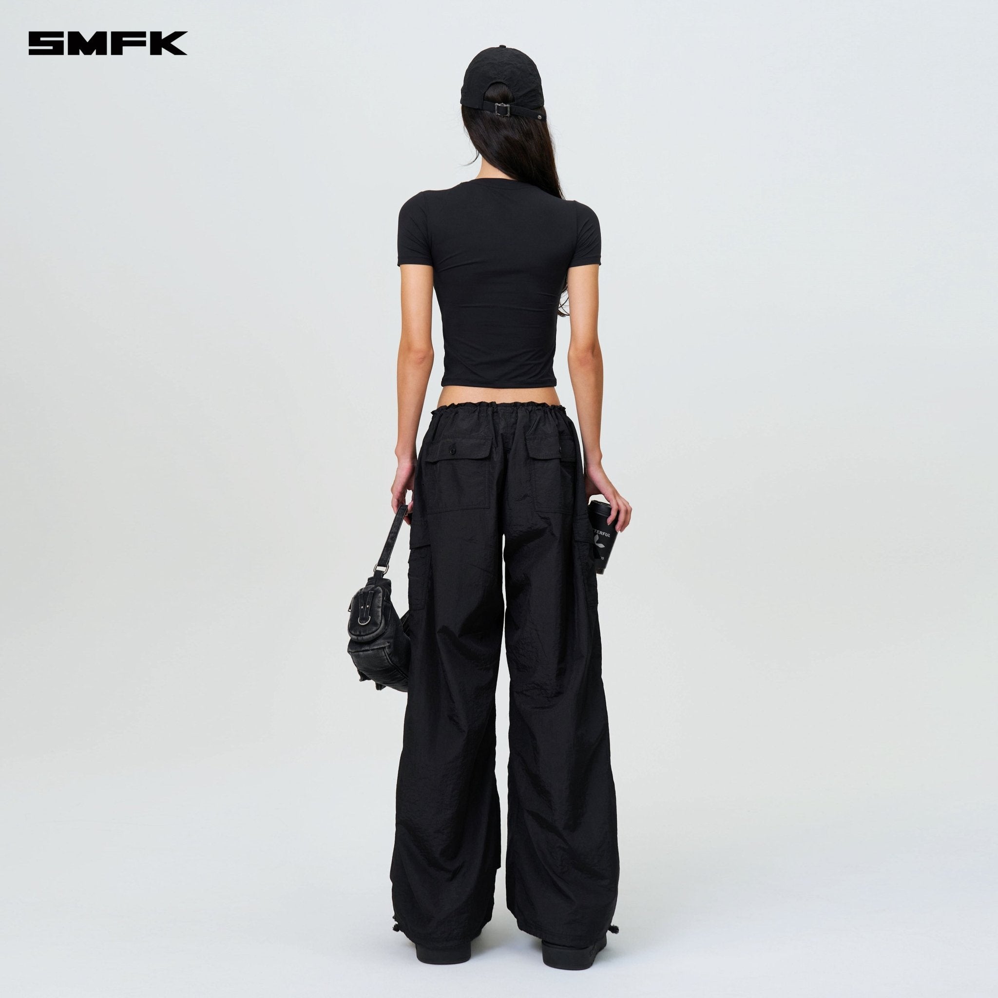 SMFK Compass Hug Skin - Tight Fitting Tee Black | MADAX