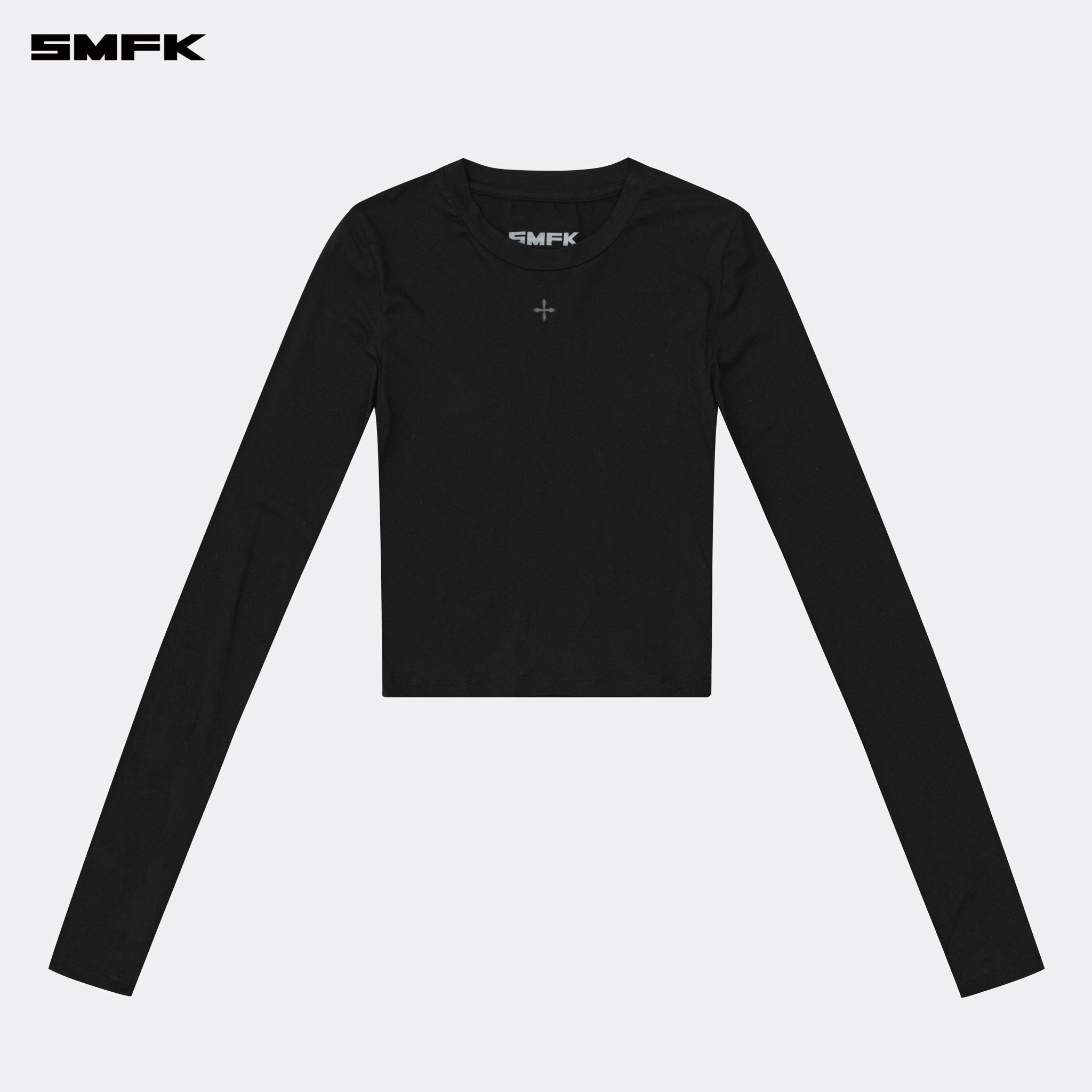 SMFK Compass Hug Skin - Tight Fitting Top Black | MADAX