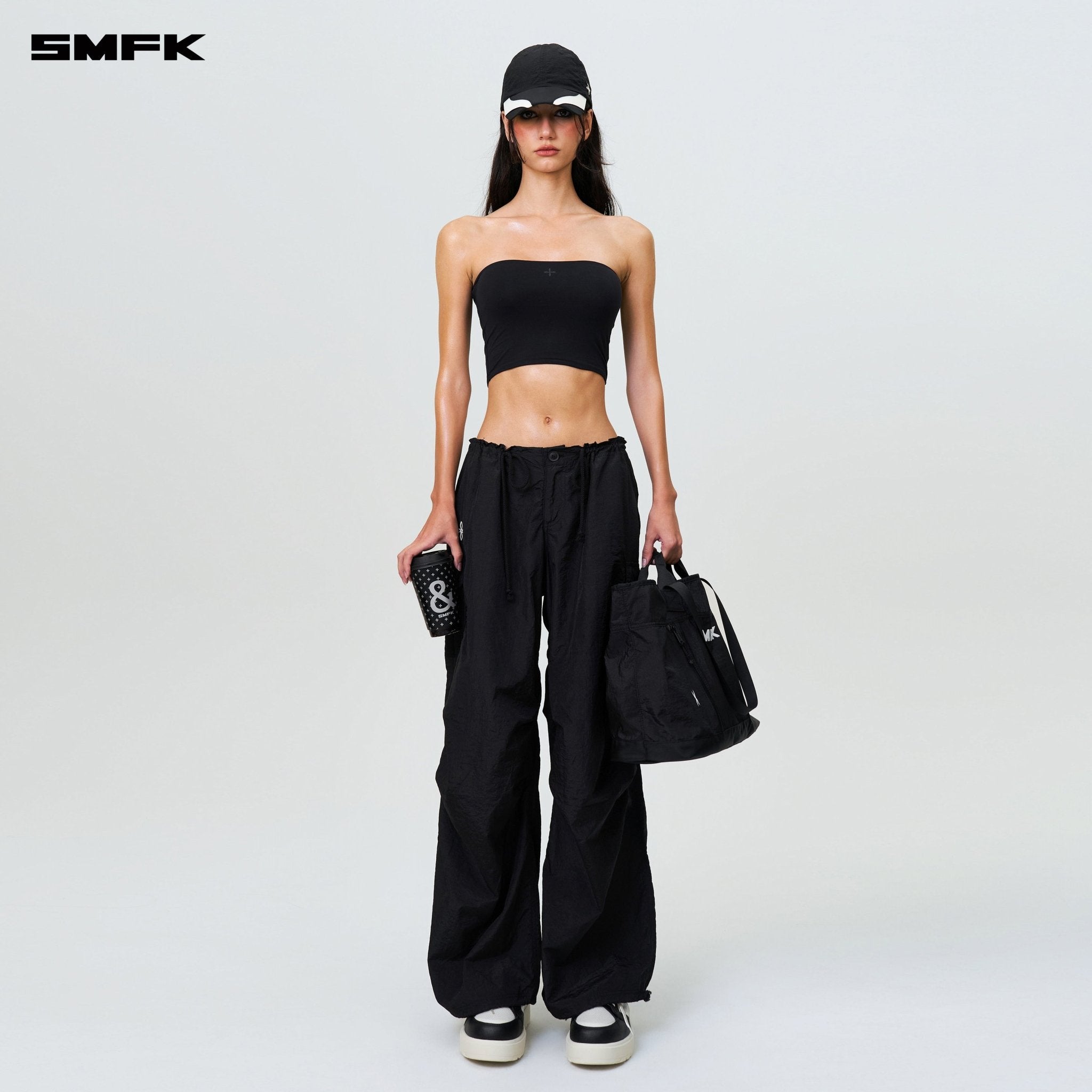 SMFK Compass Hug Skin Tube Top Black | MADAX