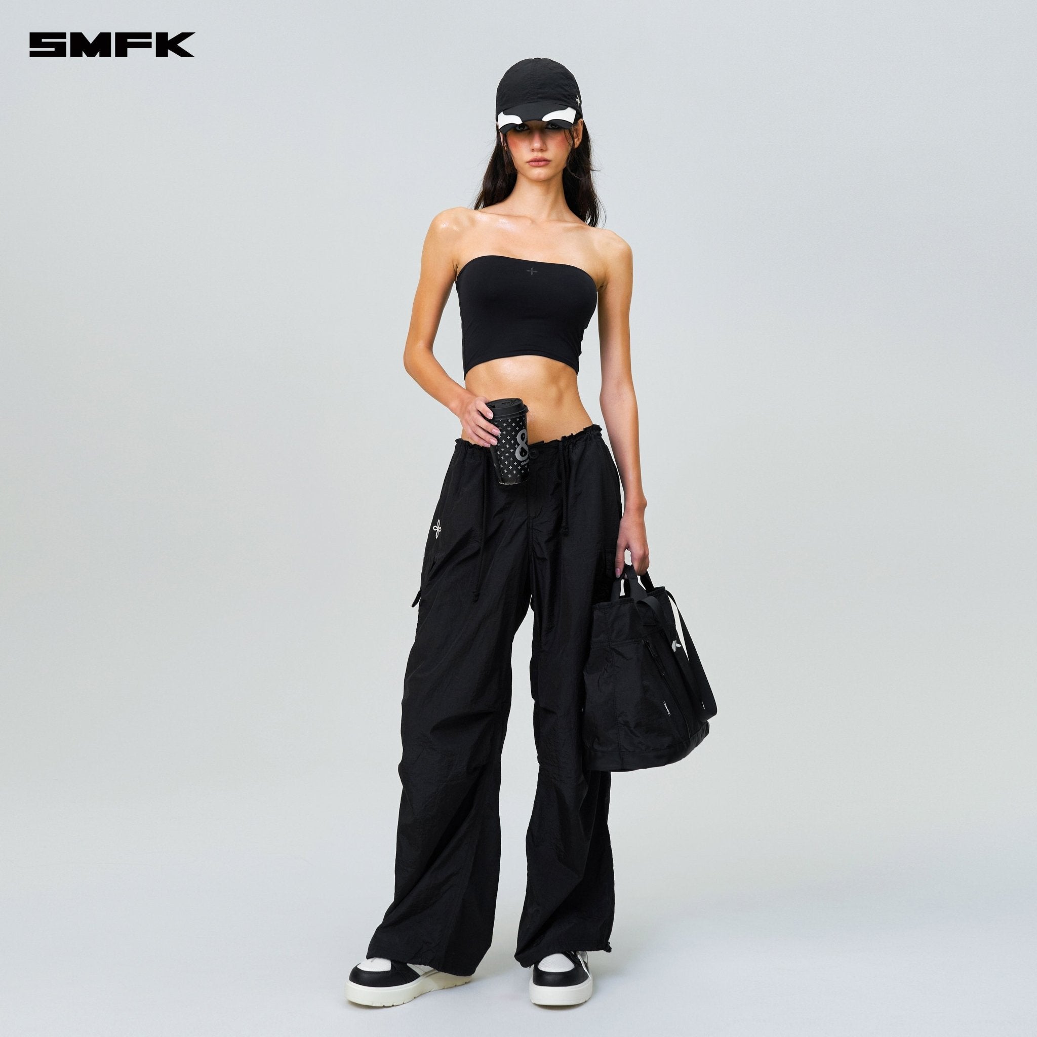 SMFK Compass Hug Skin Tube Top Black | MADAX