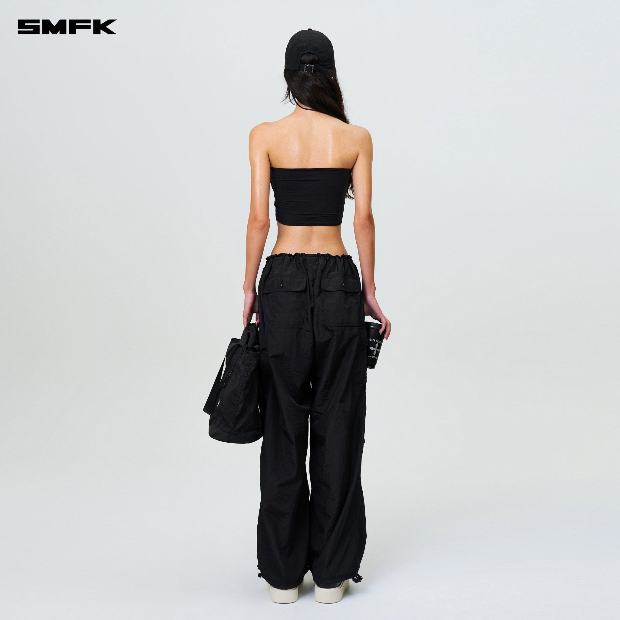 SMFK Compass Hug Skin Tube Top Black | MADAX