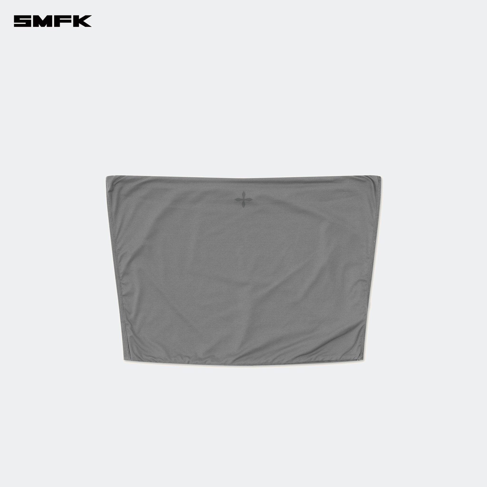 SMFK Compass Hug Skin Tube Top Dark Gray | MADAX