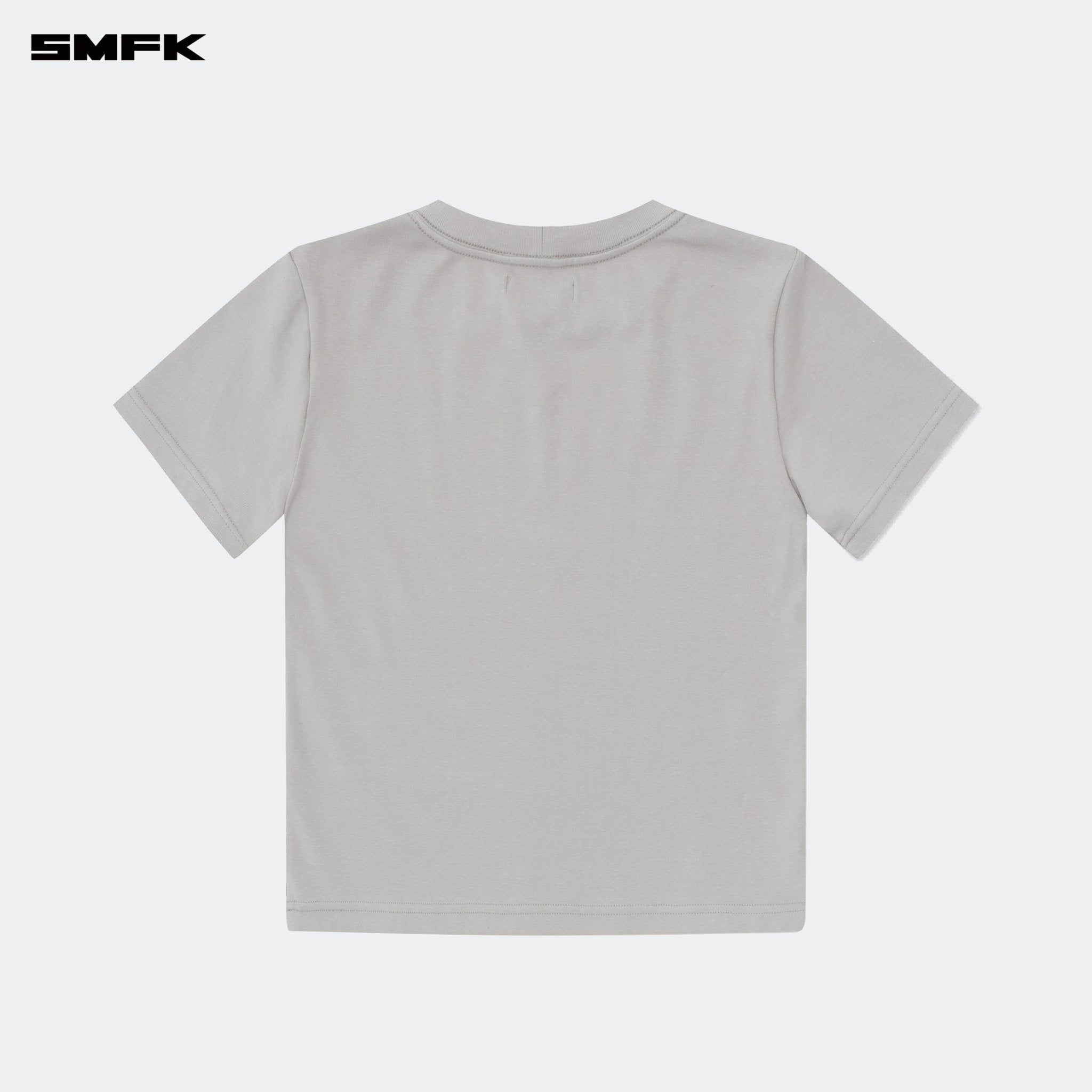 SMFK Compass Hug Slim Fit Tee Gray | MADAX