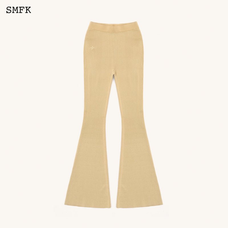 SMFK Compass Hug Sporty Knitted Flared Pants | MADA IN CHINA