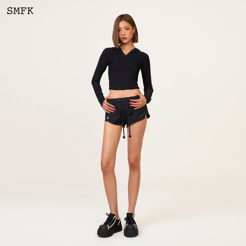 SMFK Compass Hug Sun-Proof Knitted Jacket Black | MADA IN CHINA