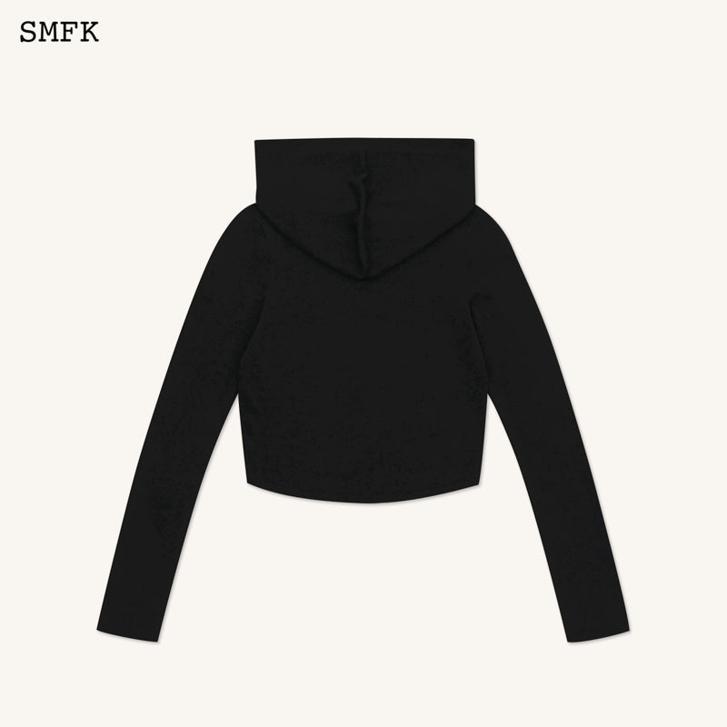 SMFK Compass Hug Sun-Proof Knitted Jacket Black | MADA IN CHINA