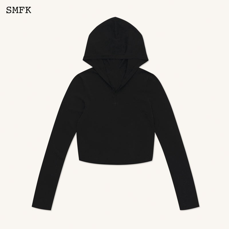 SMFK Compass Hug Sun-Proof Knitted Jacket Black | MADA IN CHINA