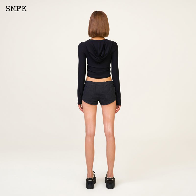 SMFK Compass Hug Sun-Proof Knitted Jacket Black | MADA IN CHINA