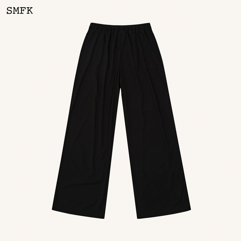 SMFK Compass Hug Sun-Proof Super Light Flared Pants Black | MADA IN CHINA