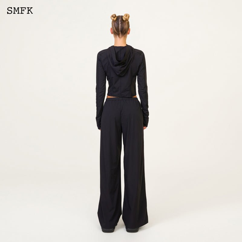 SMFK Compass Hug Sun-Proof Super Light Flared Pants Black | MADA IN CHINA