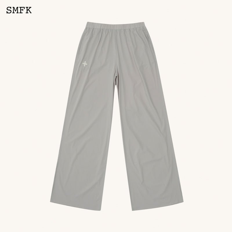 SMFK Compass Hug Sun-Proof Super Light Flared Pants Grey | MADA IN CHINA