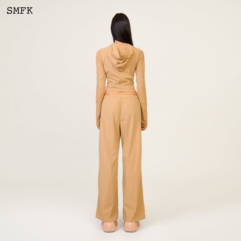 SMFK Compass Hug Sun-Proof Super Light Flared Pants Nude | MADA IN CHINA