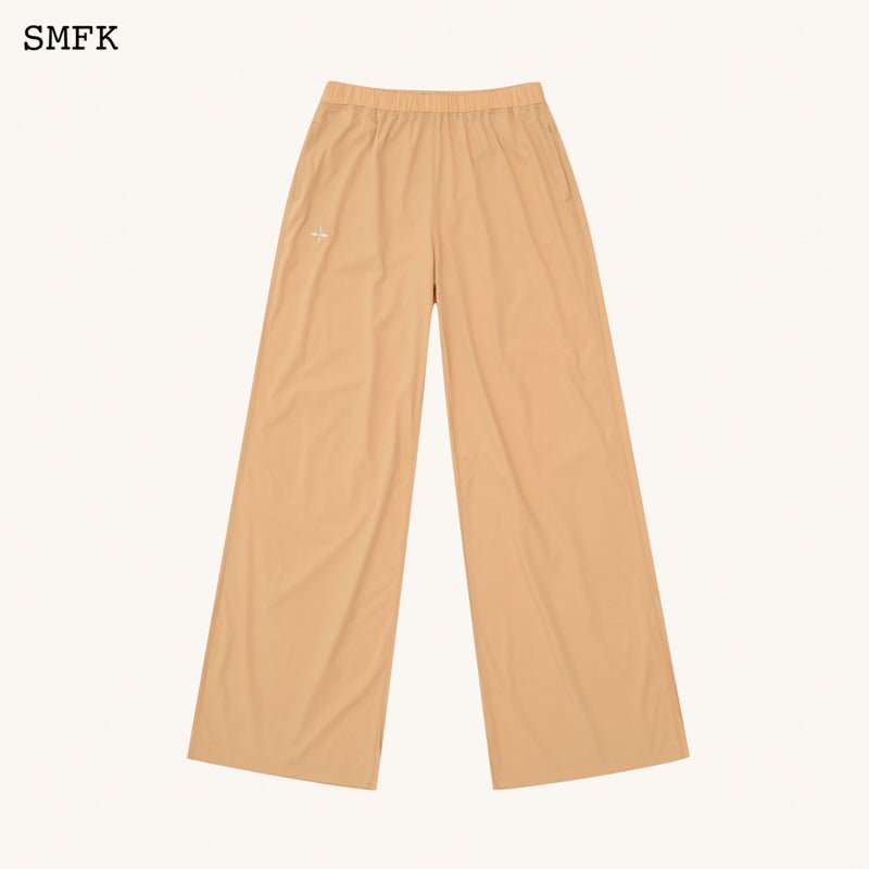 SMFK Compass Hug Sun-Proof Super Light Flared Pants Nude | MADA IN CHINA