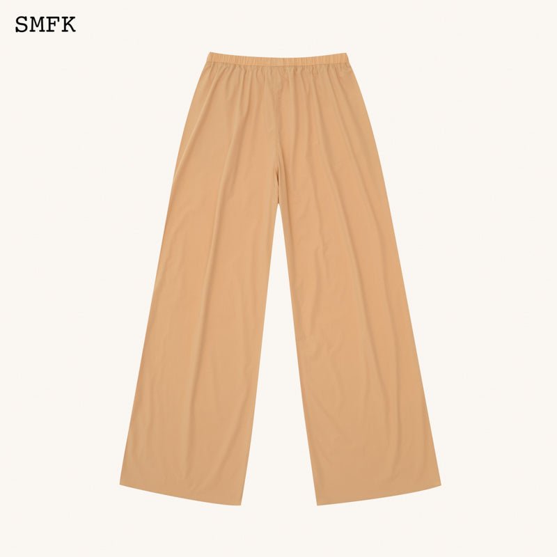 SMFK Compass Hug Sun-Proof Super Light Flared Pants Nude | MADA IN CHINA