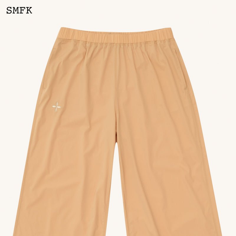 SMFK Compass Hug Sun-Proof Super Light Flared Pants Nude | MADA IN CHINA