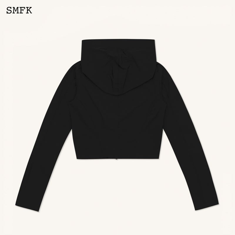 SMFK Compass Hug Sun-Proof Super Light Hoodie Black | MADA IN CHINA