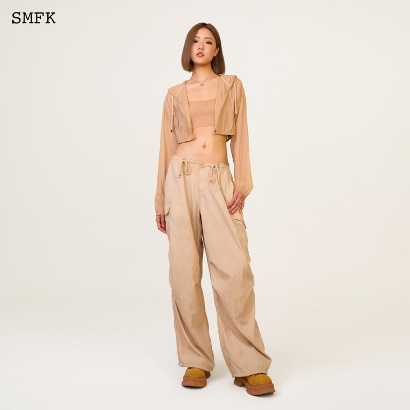 SMFK Compass Hug Sun-Proof Super Light Short Jacket Nude | MADA IN CHINA