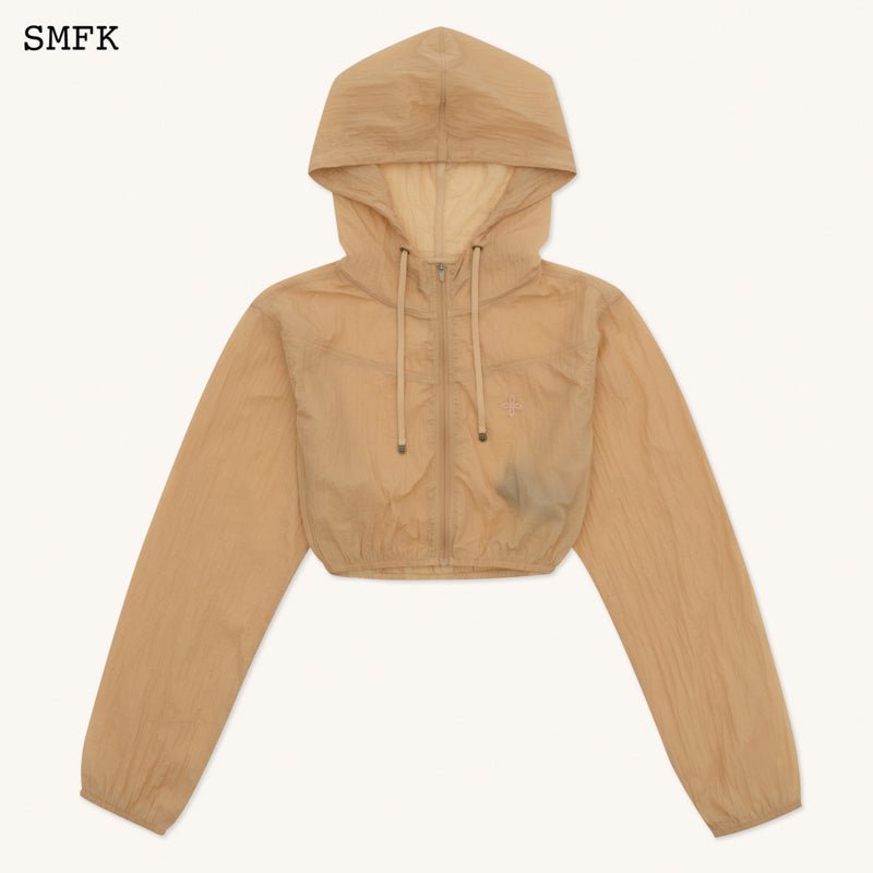 SMFK Compass Hug Sun-Proof Super Light Short Jacket Nude | MADA IN CHINA