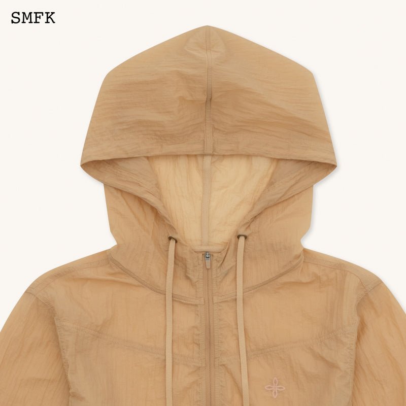 SMFK Compass Hug Sun-Proof Super Light Short Jacket Nude | MADA IN CHINA