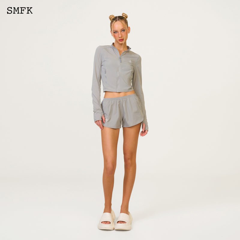 SMFK Compass Hug Sun-Proof Super Light Shorts Grey | MADA IN CHINA