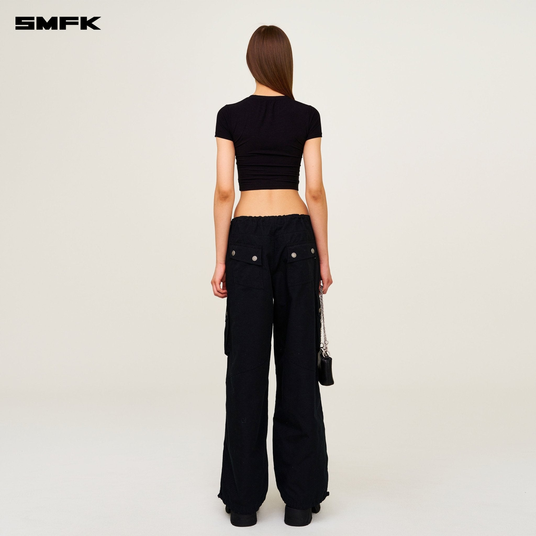 SMFK Compass Hug Tight Sports TEE In Black | MADAX