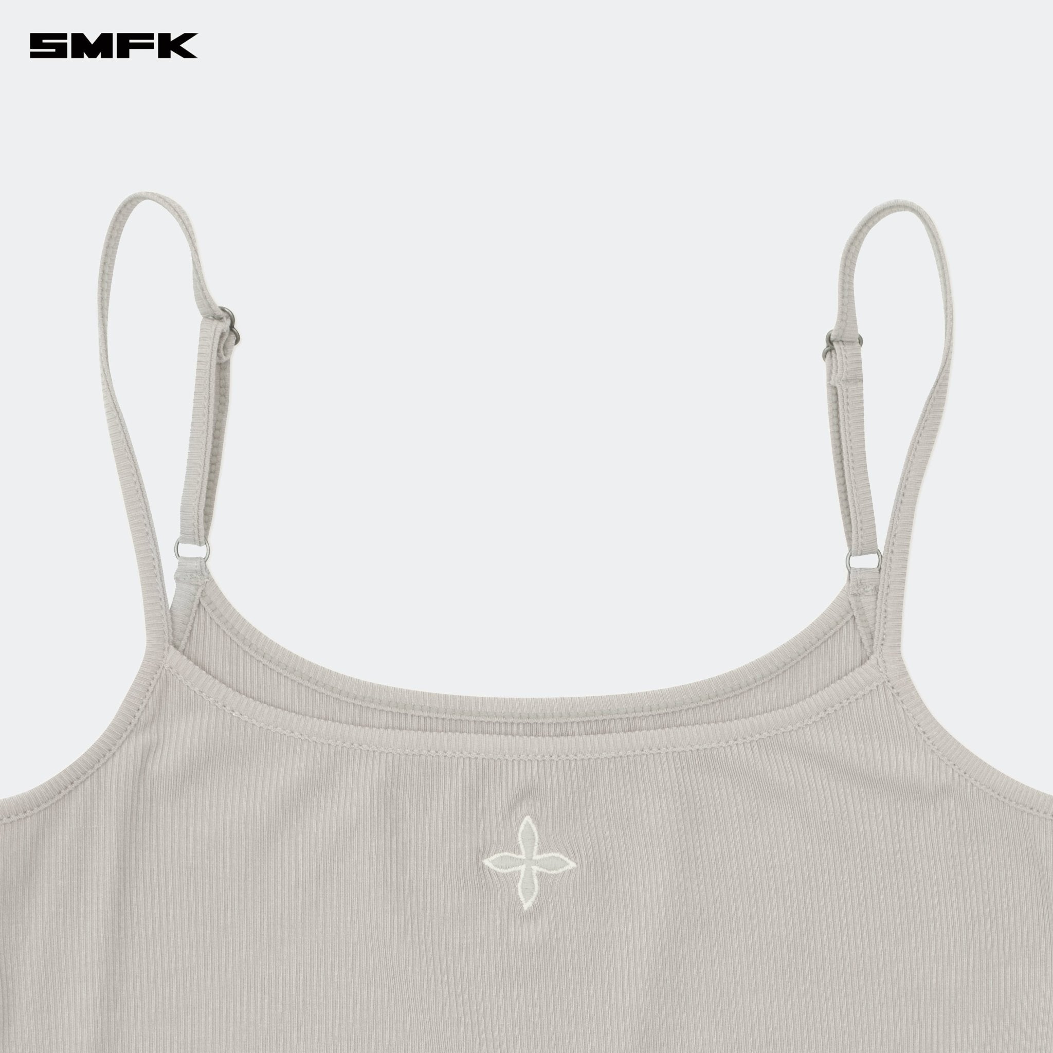 SMFK Compass Hug Ultra - Short Sports Strap Top Gray | MADAX