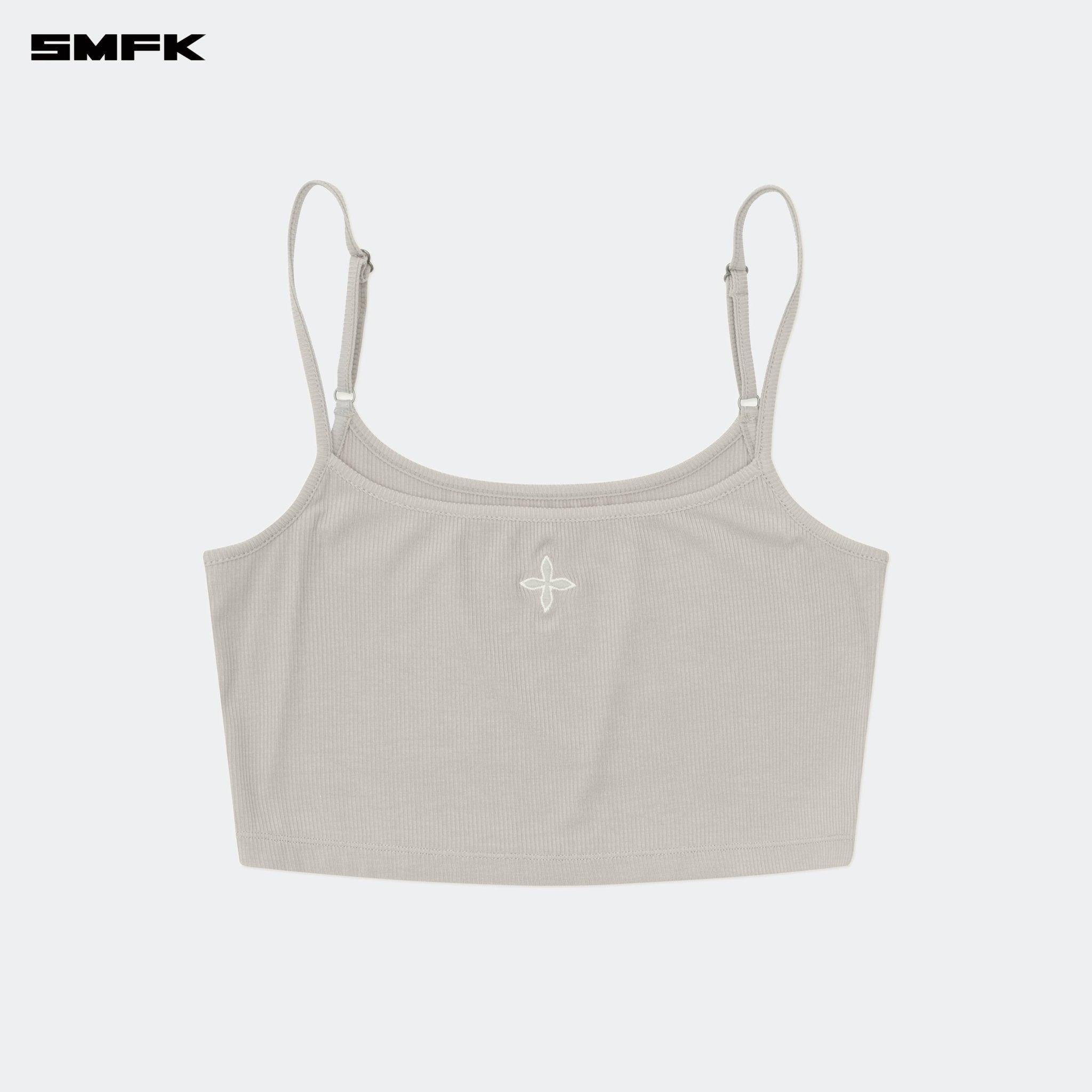 SMFK Compass Hug Ultra - Short Sports Strap Top Gray | MADAX